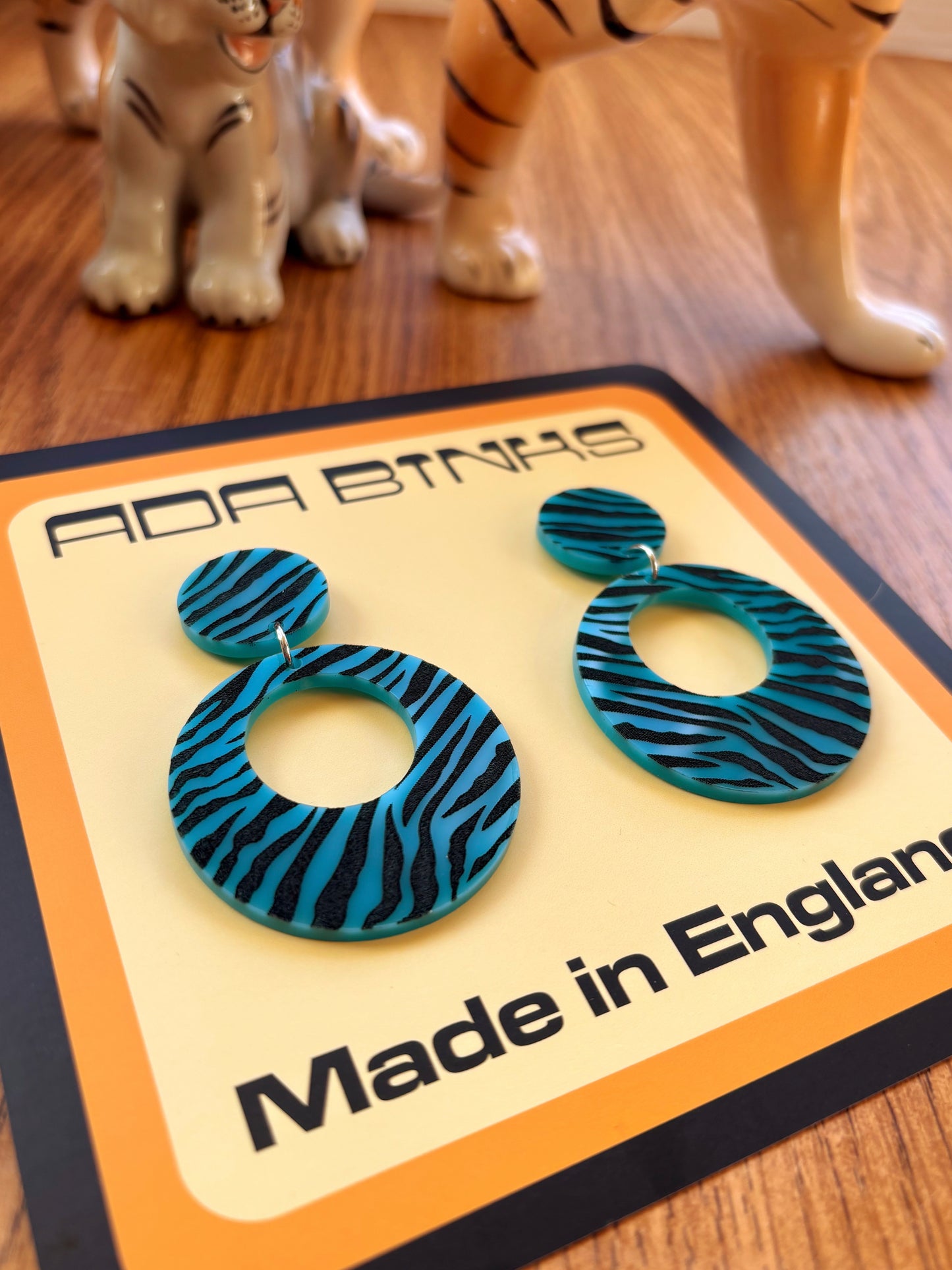 Teach Me Tiger Earrings