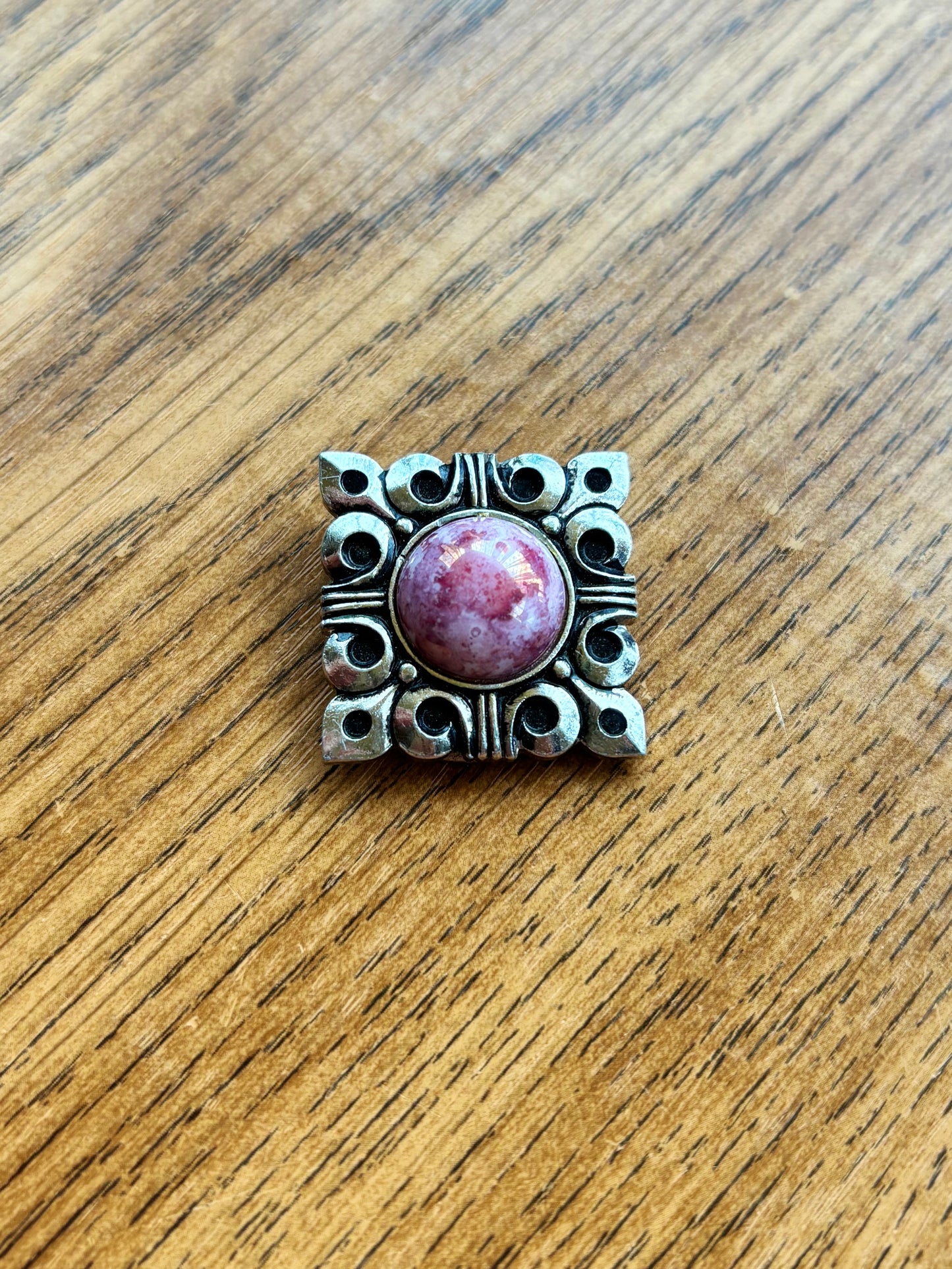 Vintage Scarf Clip with Cabochon