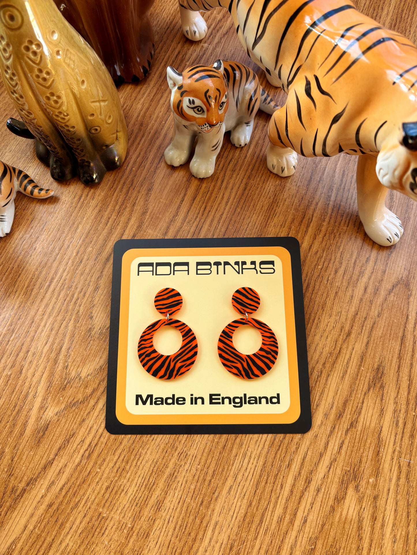 Teach Me Tiger Earrings