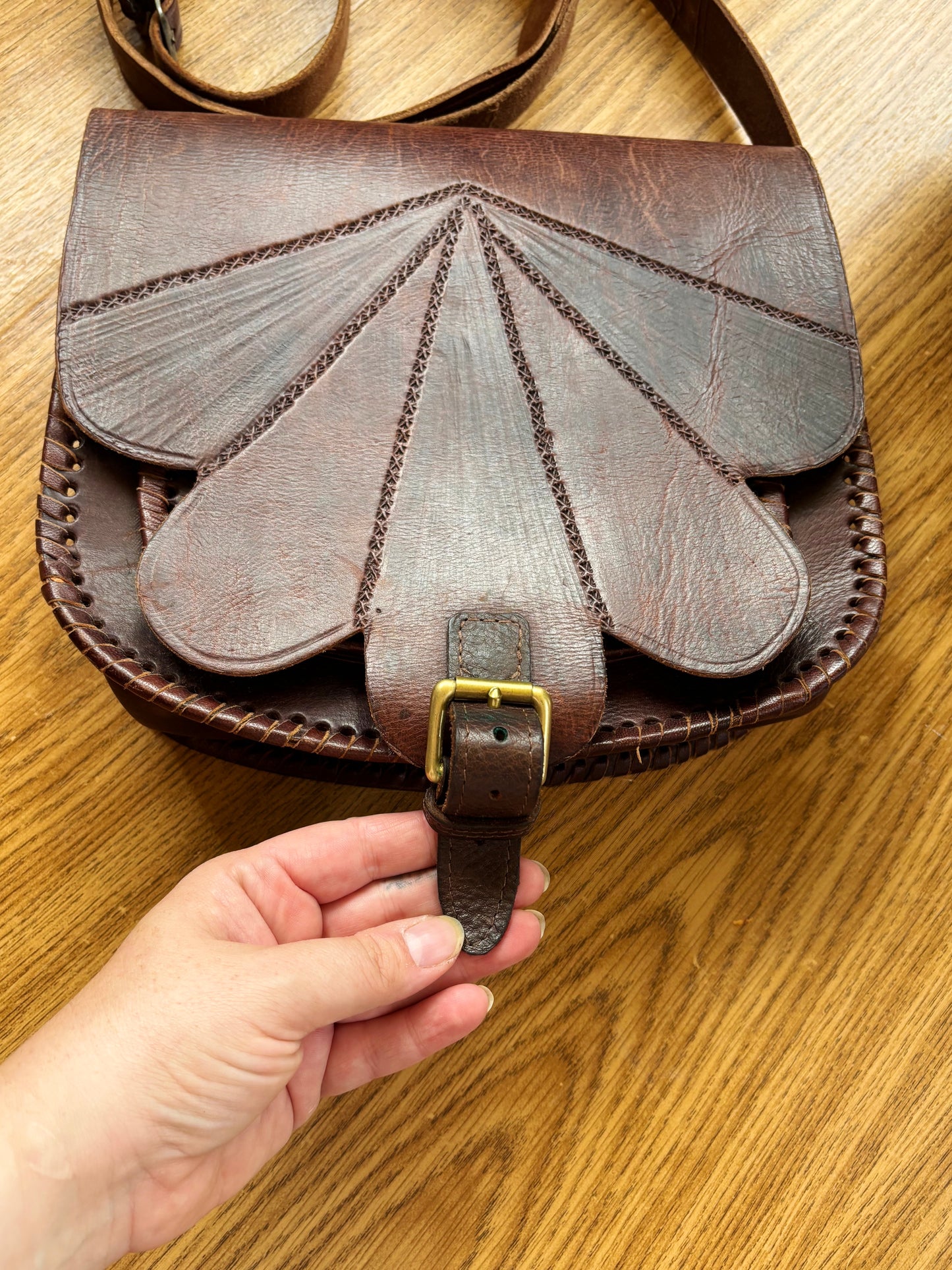 Vintage Leather Handbag