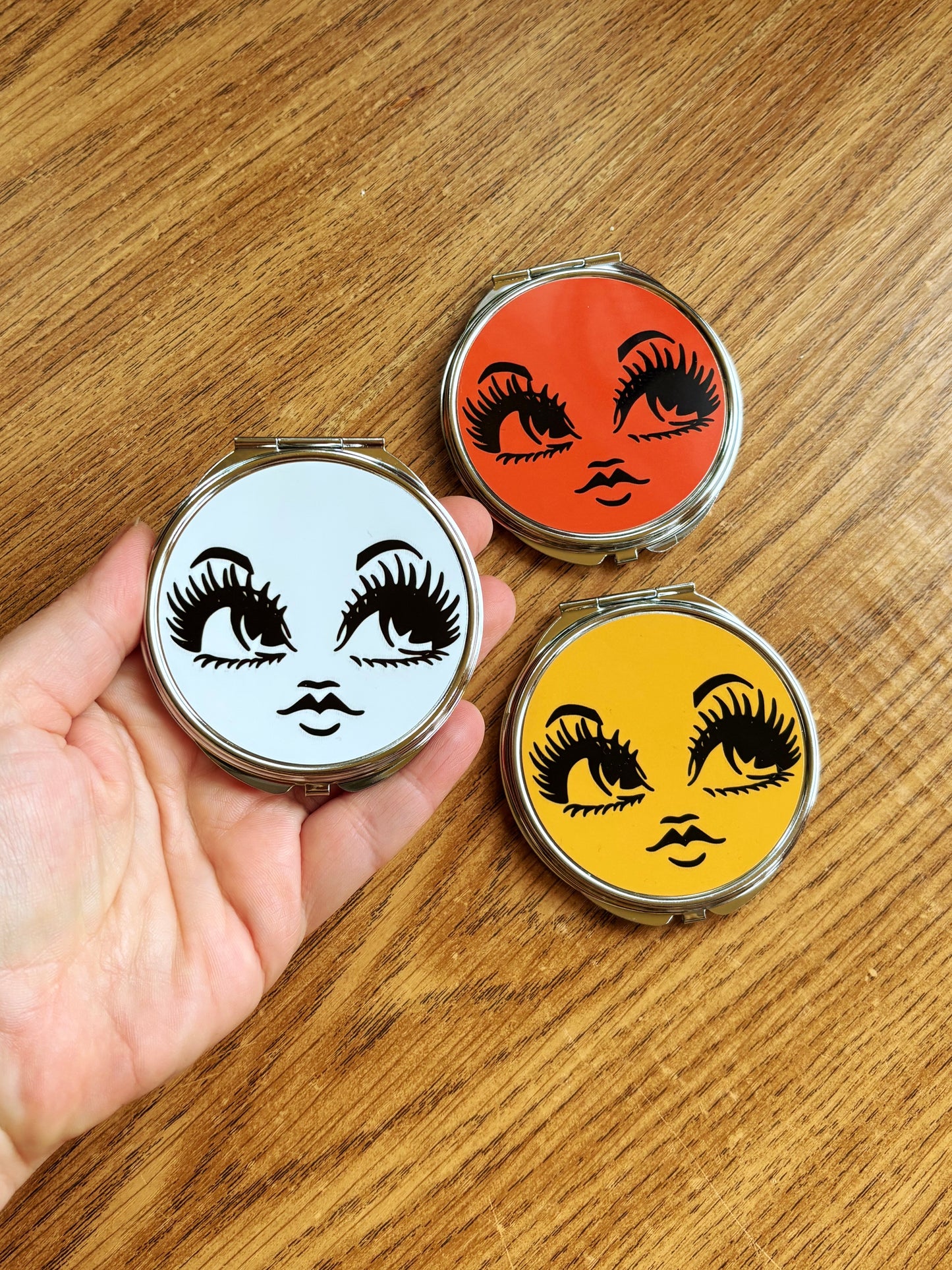 NEW- Carmen Compact Mirror