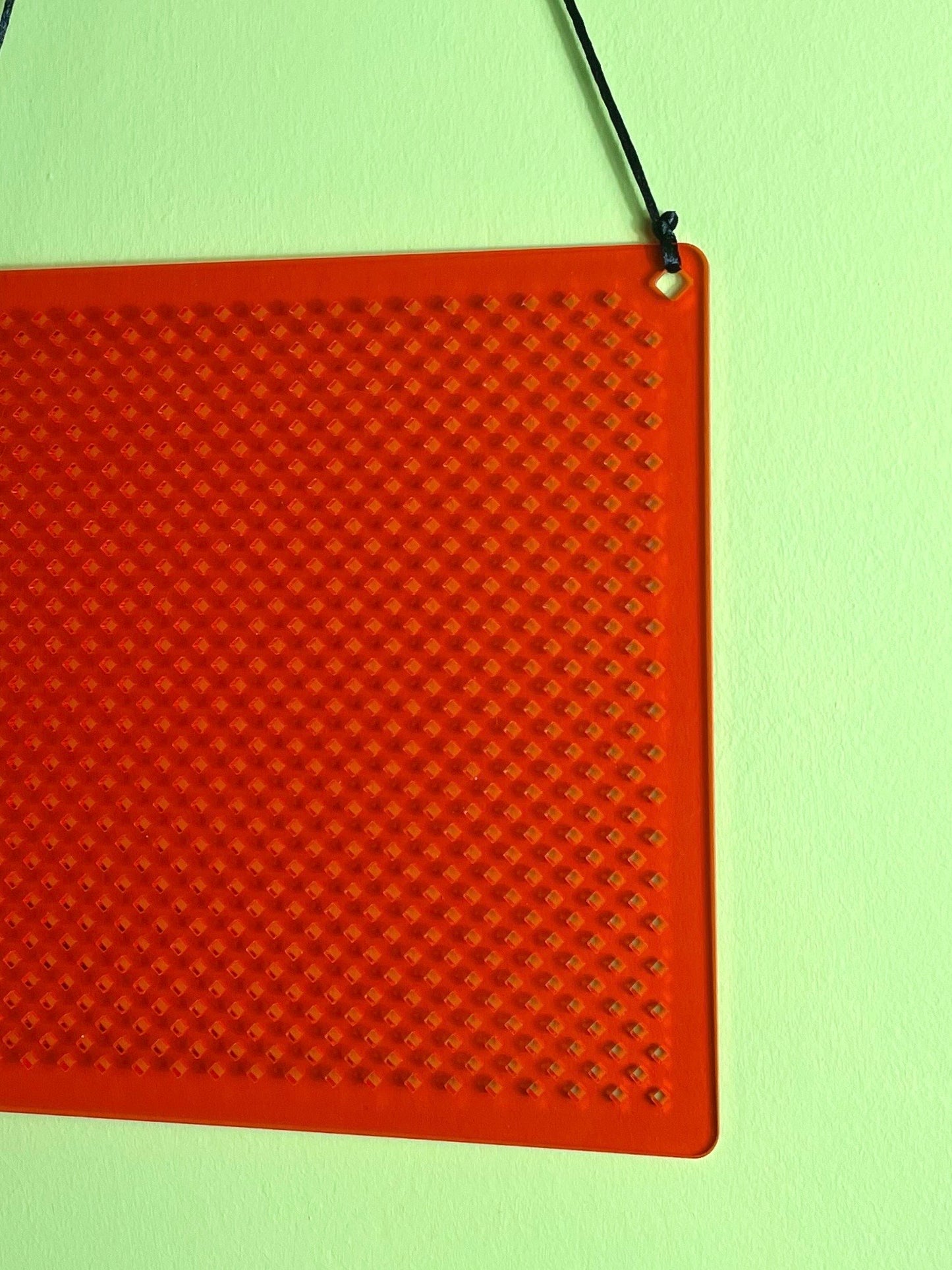 orange earring stand