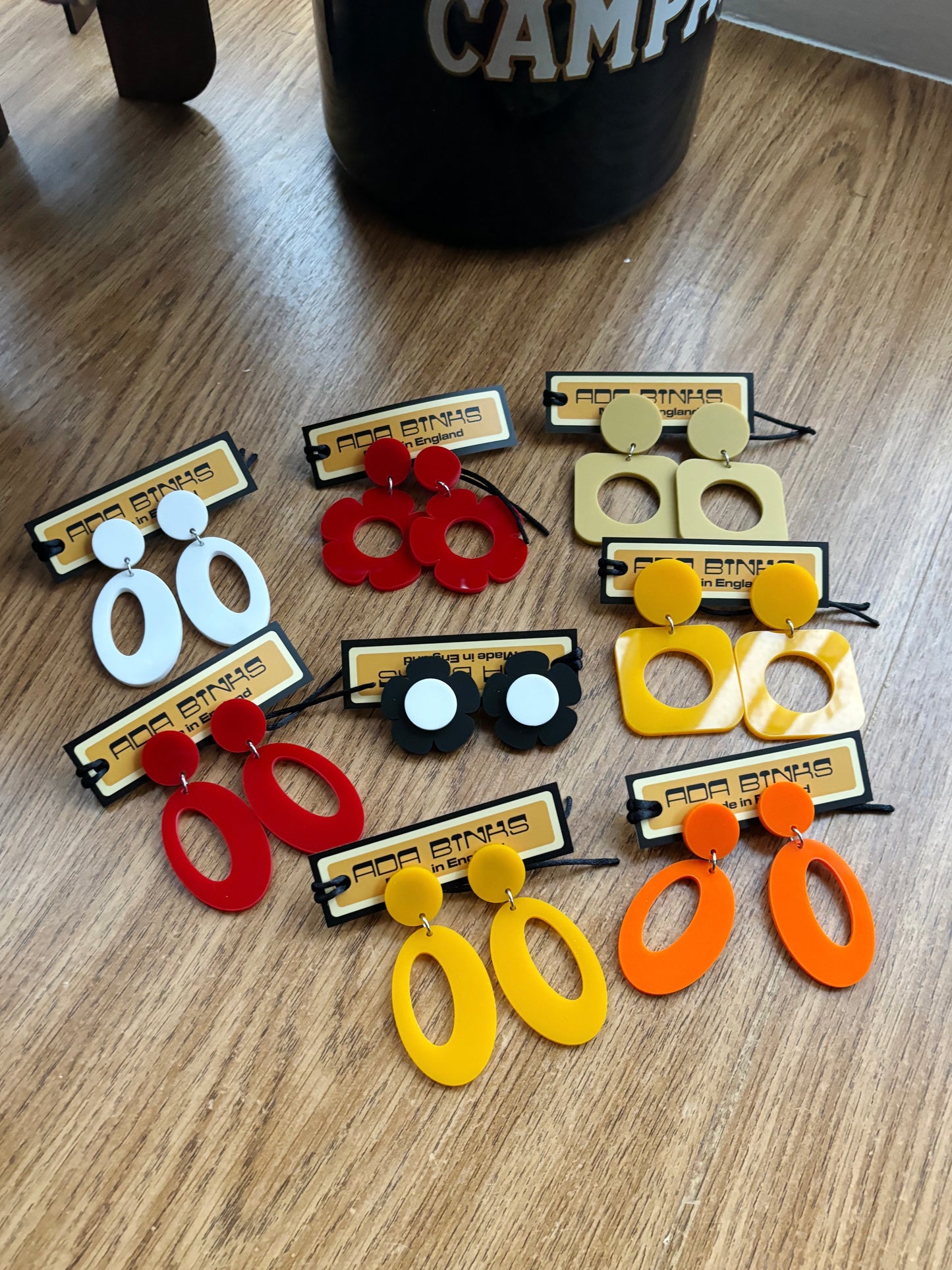 STUDIO SALE Clip On Earrings