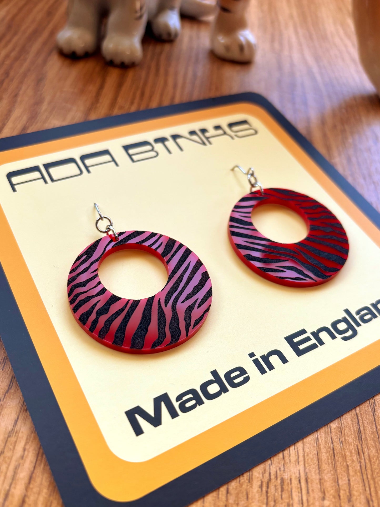 Teach Me Tiger Earrings