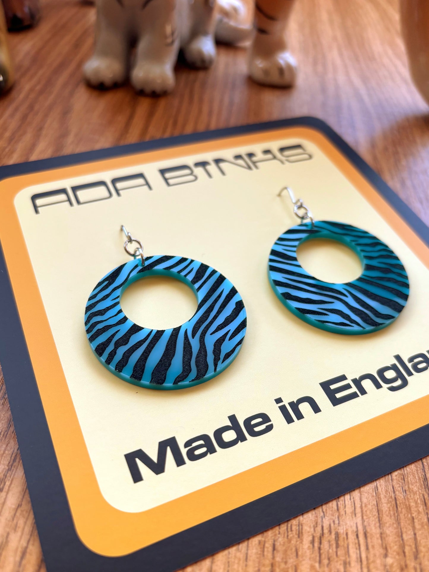 Teach Me Tiger Earrings