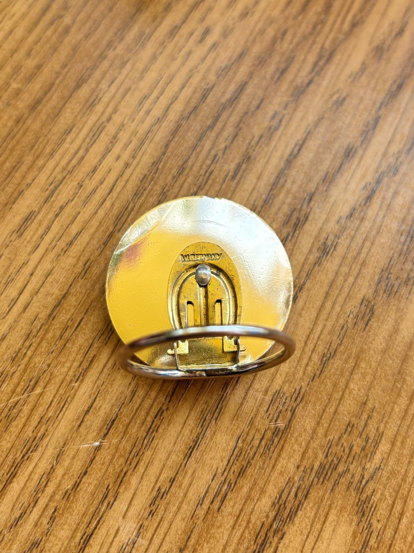 Vintage West German Scarf Clip