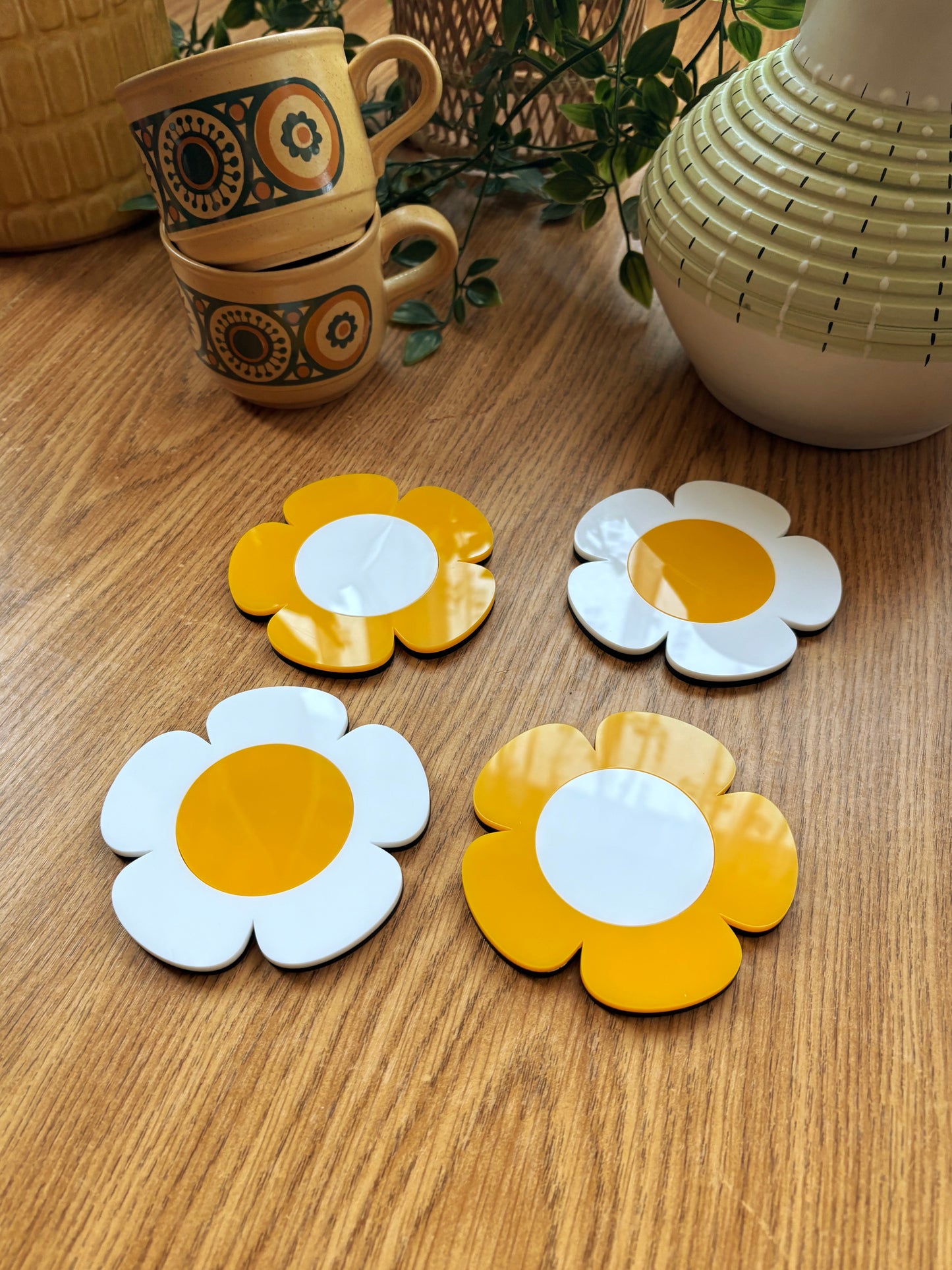 NEW Daphne Flower Coasters