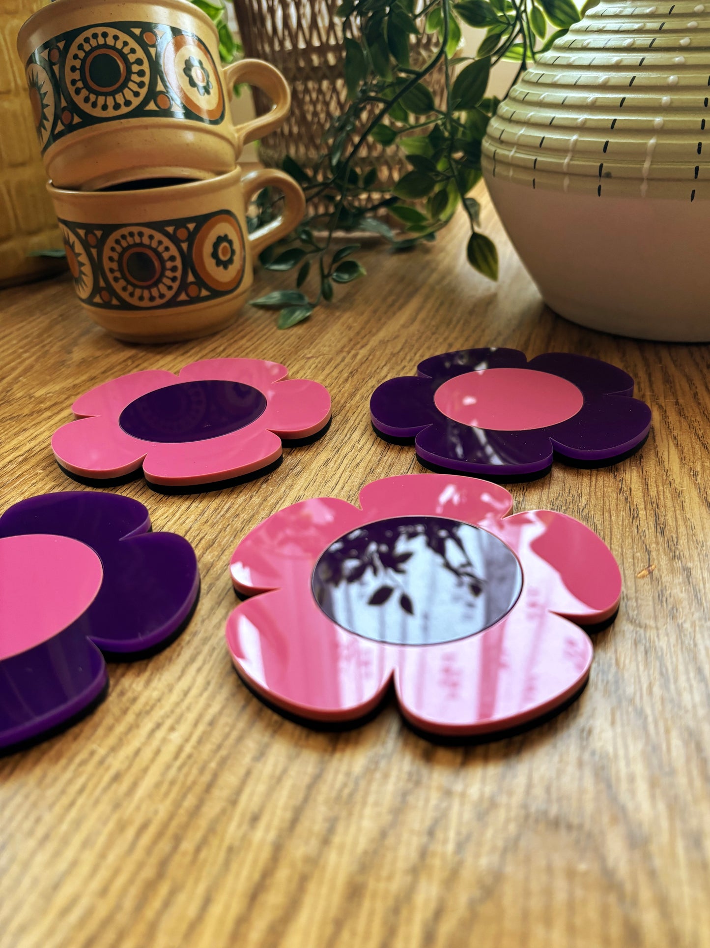 NEW Daphne Flower Coasters