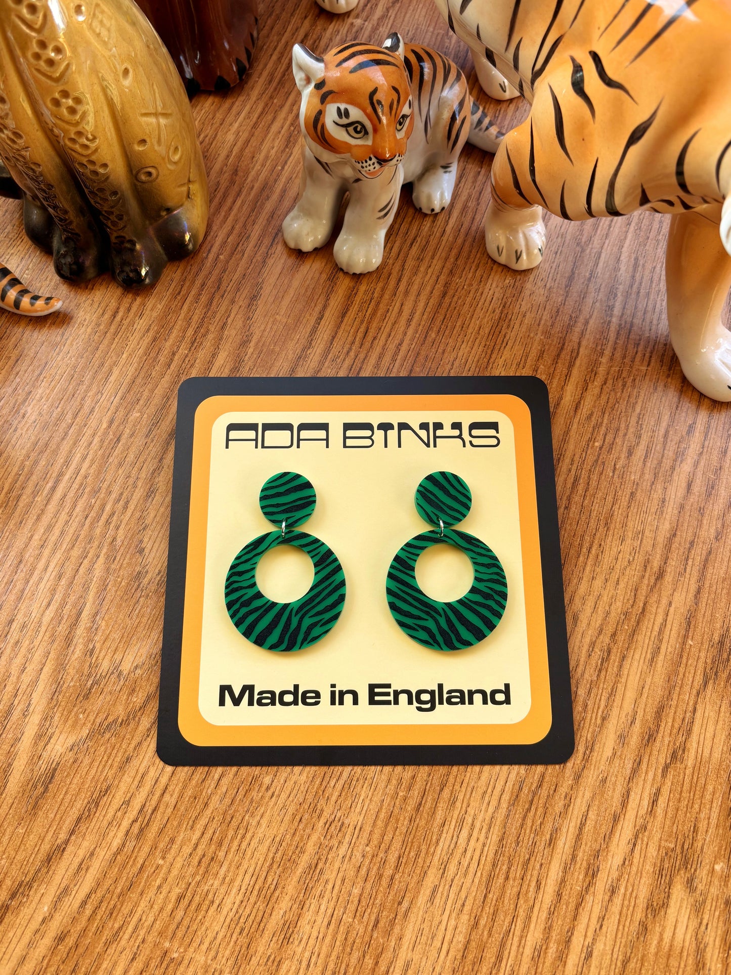 Teach Me Tiger Earrings
