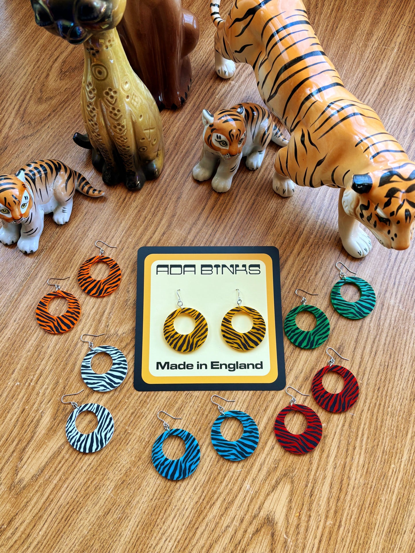 Teach Me Tiger Earrings