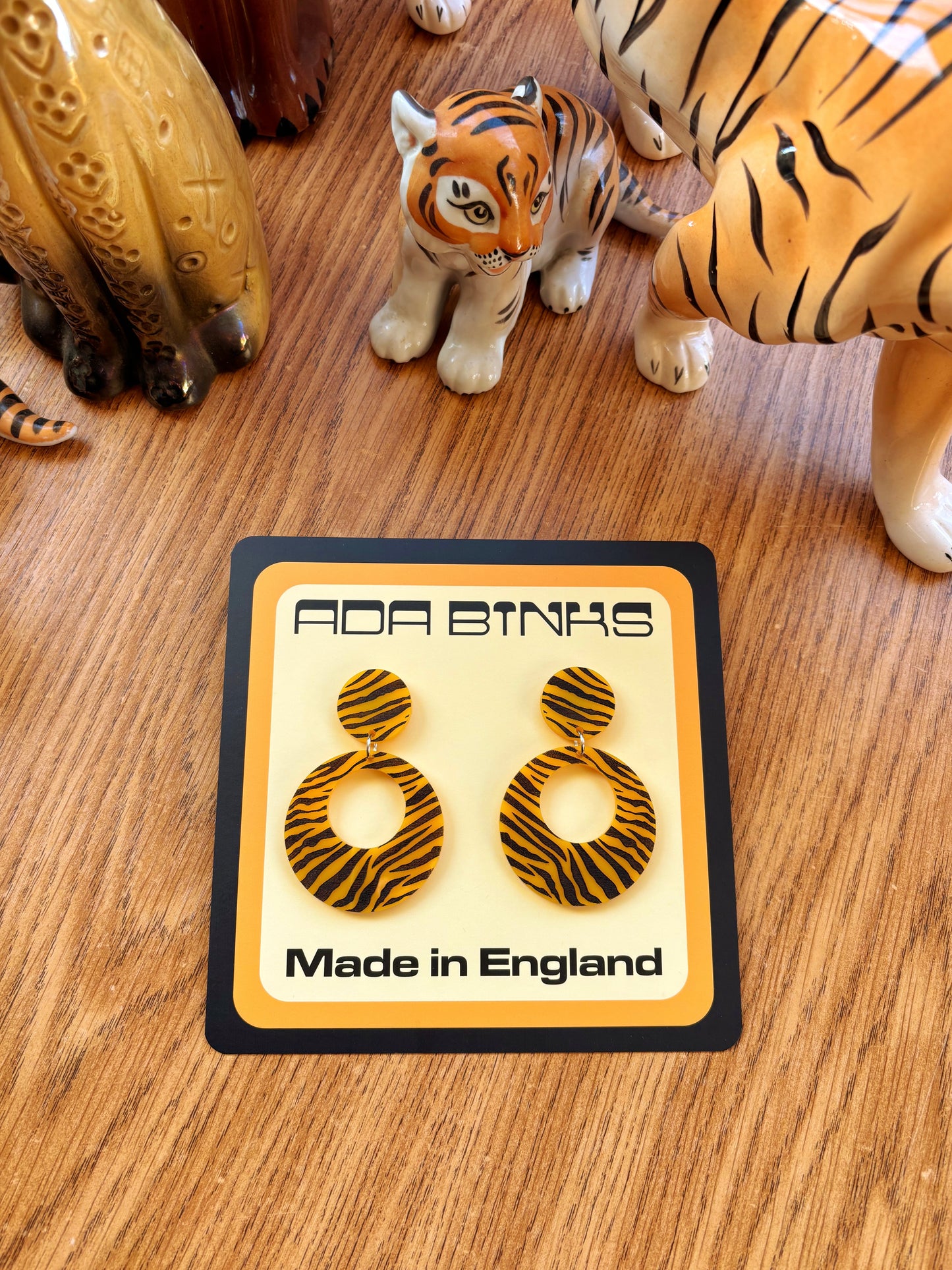 Teach Me Tiger Earrings