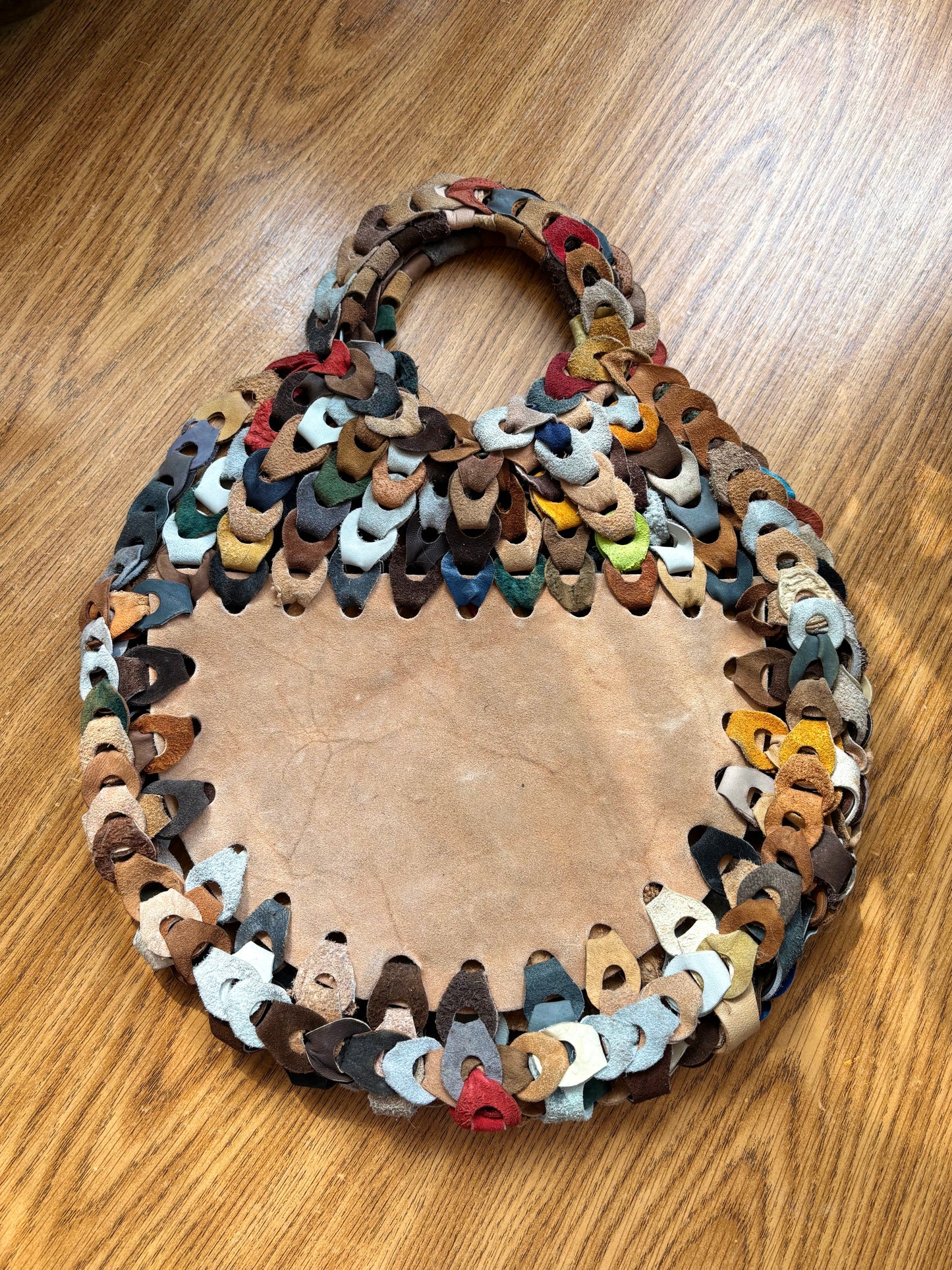 Fabulous Vintage Suede Handbag