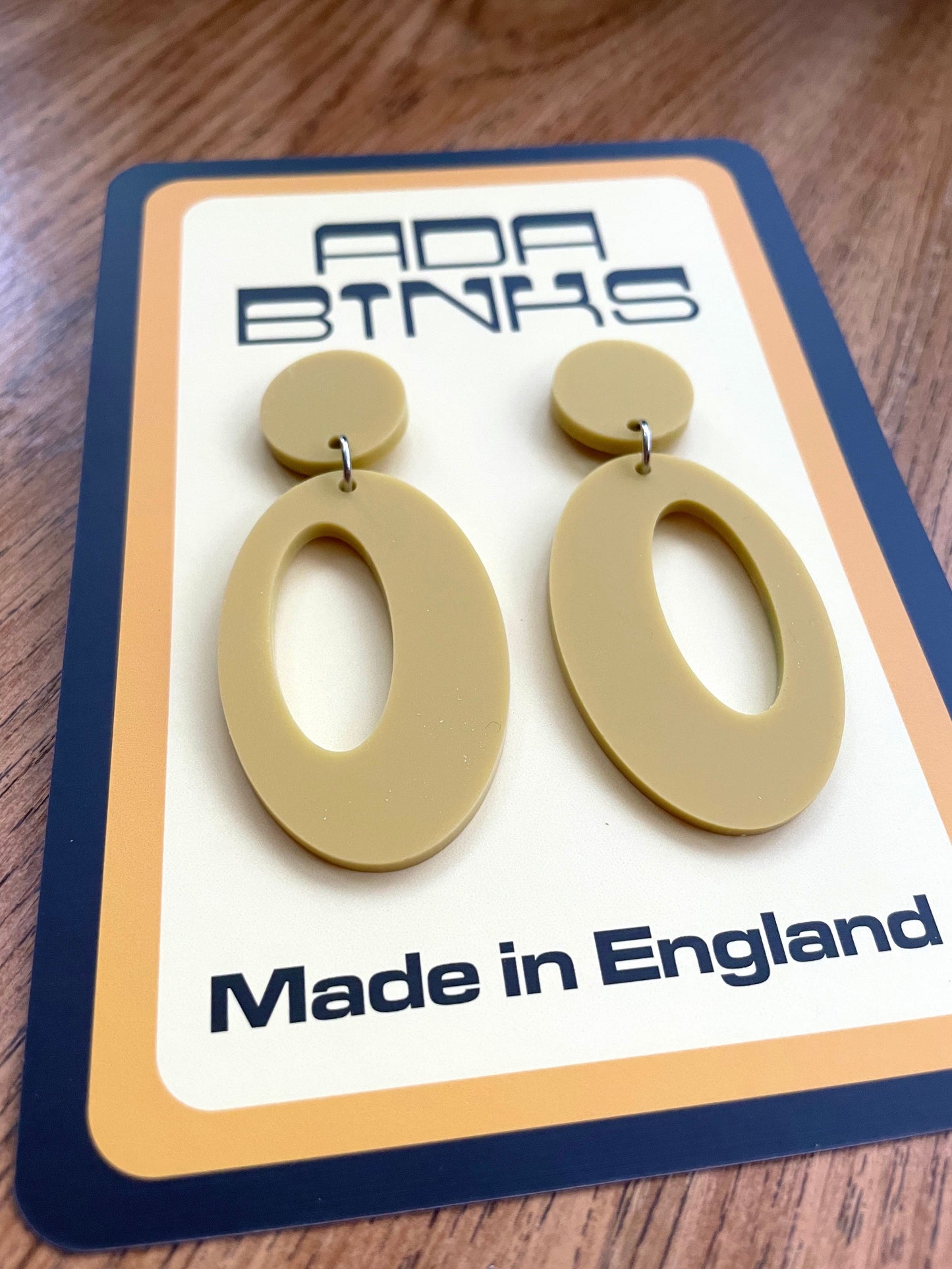mod earrings