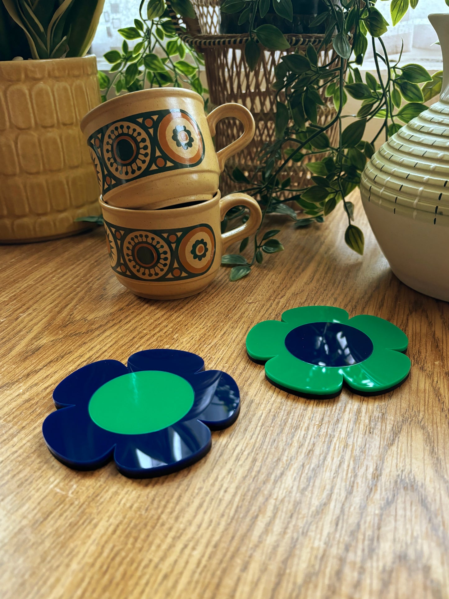 NEW Daphne Flower Coasters