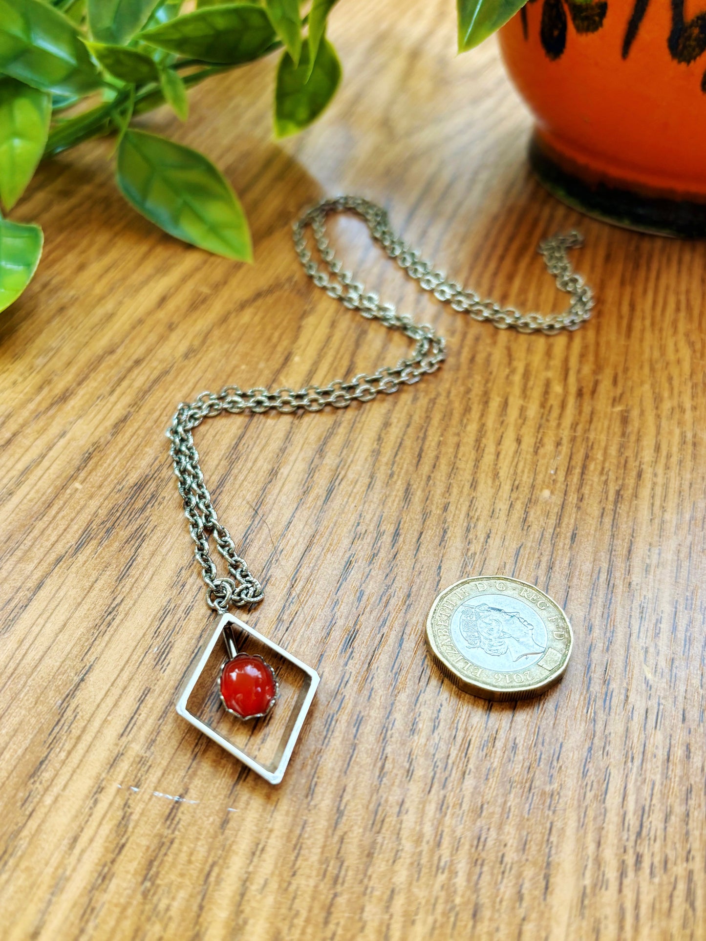 Vintage Carnelian Necklace