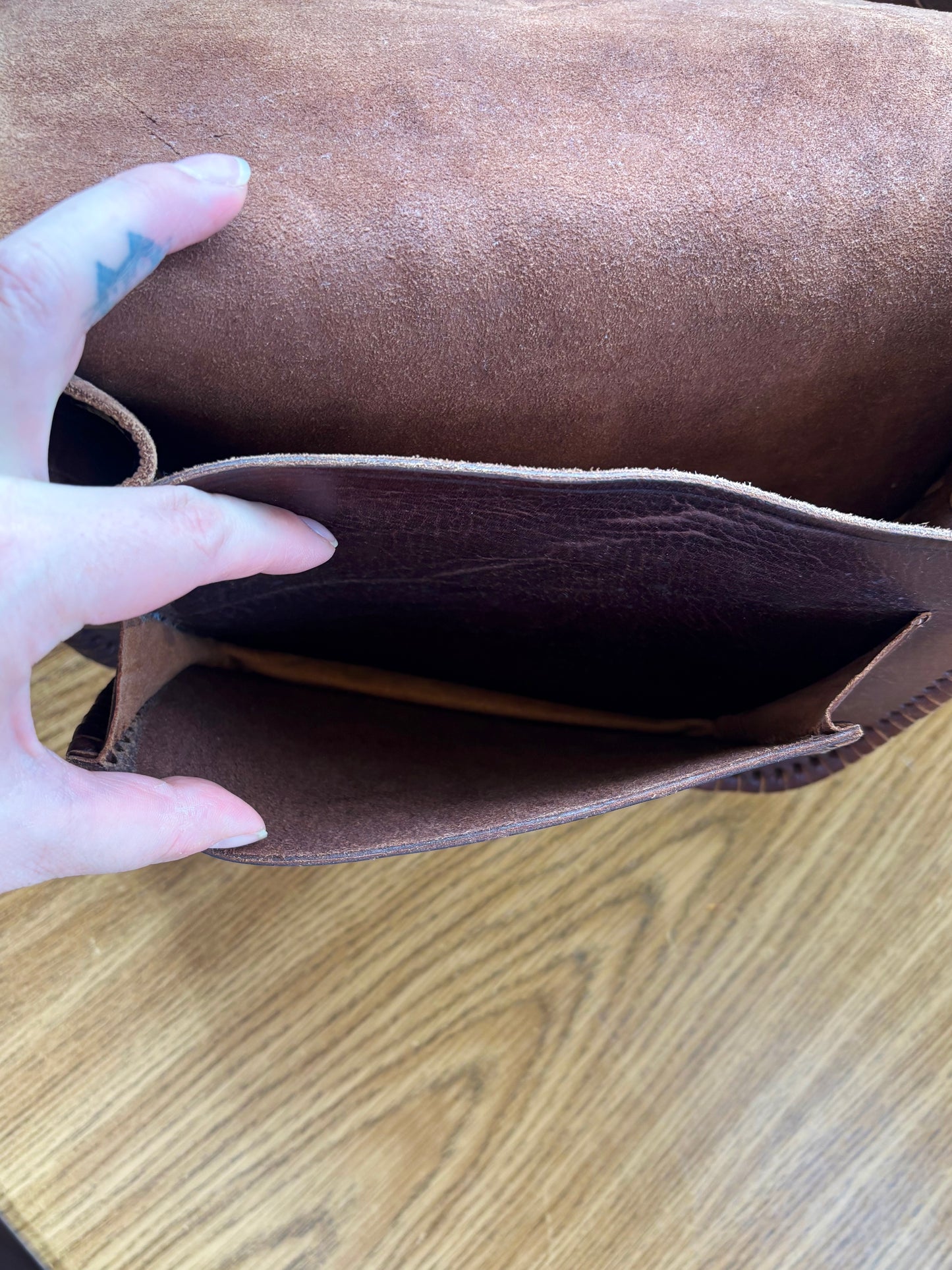 Vintage Leather Handbag