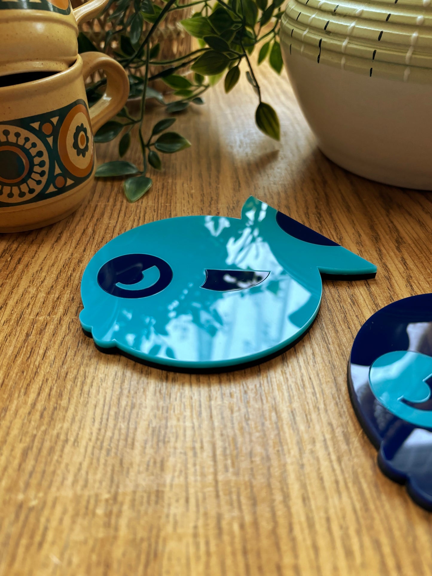 NEW Fish Face Coasters