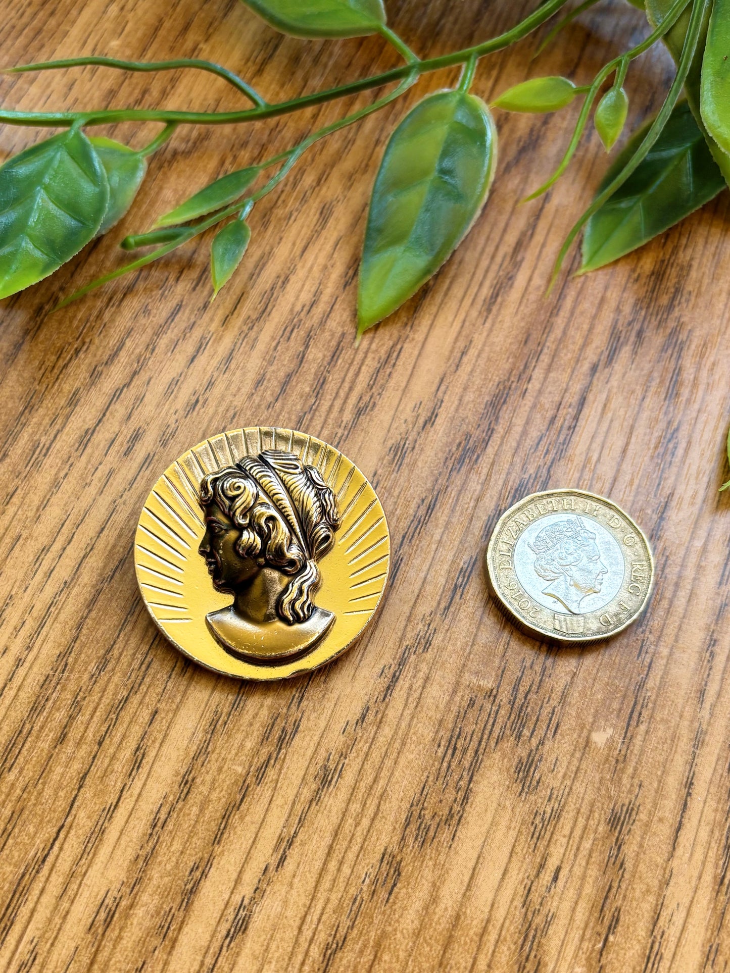 Vintage West German Scarf Clip
