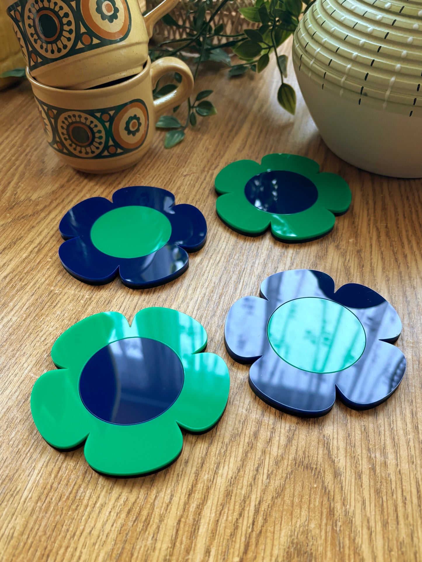 NEW Daphne Flower Coasters
