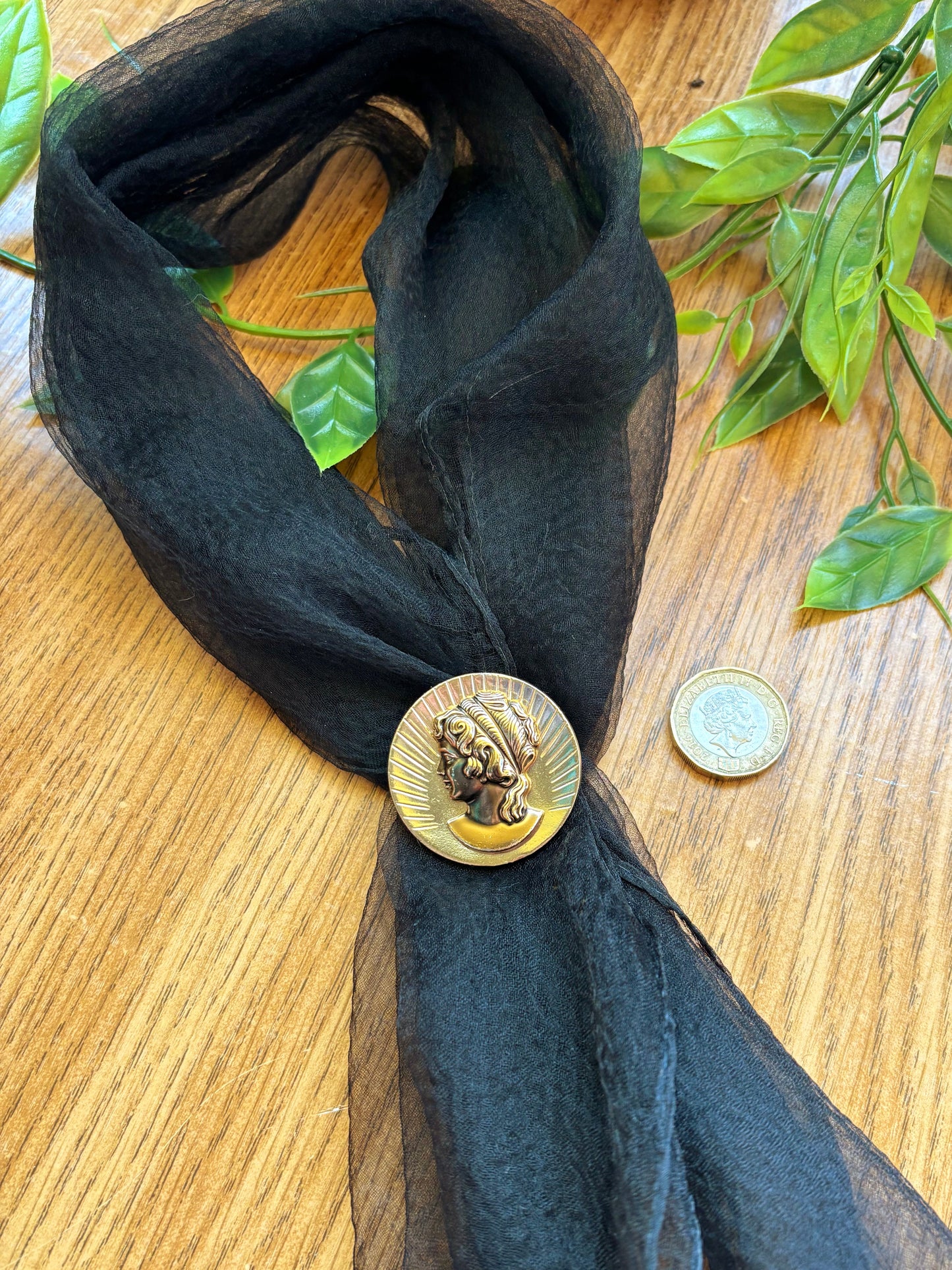 Vintage West German Scarf Clip