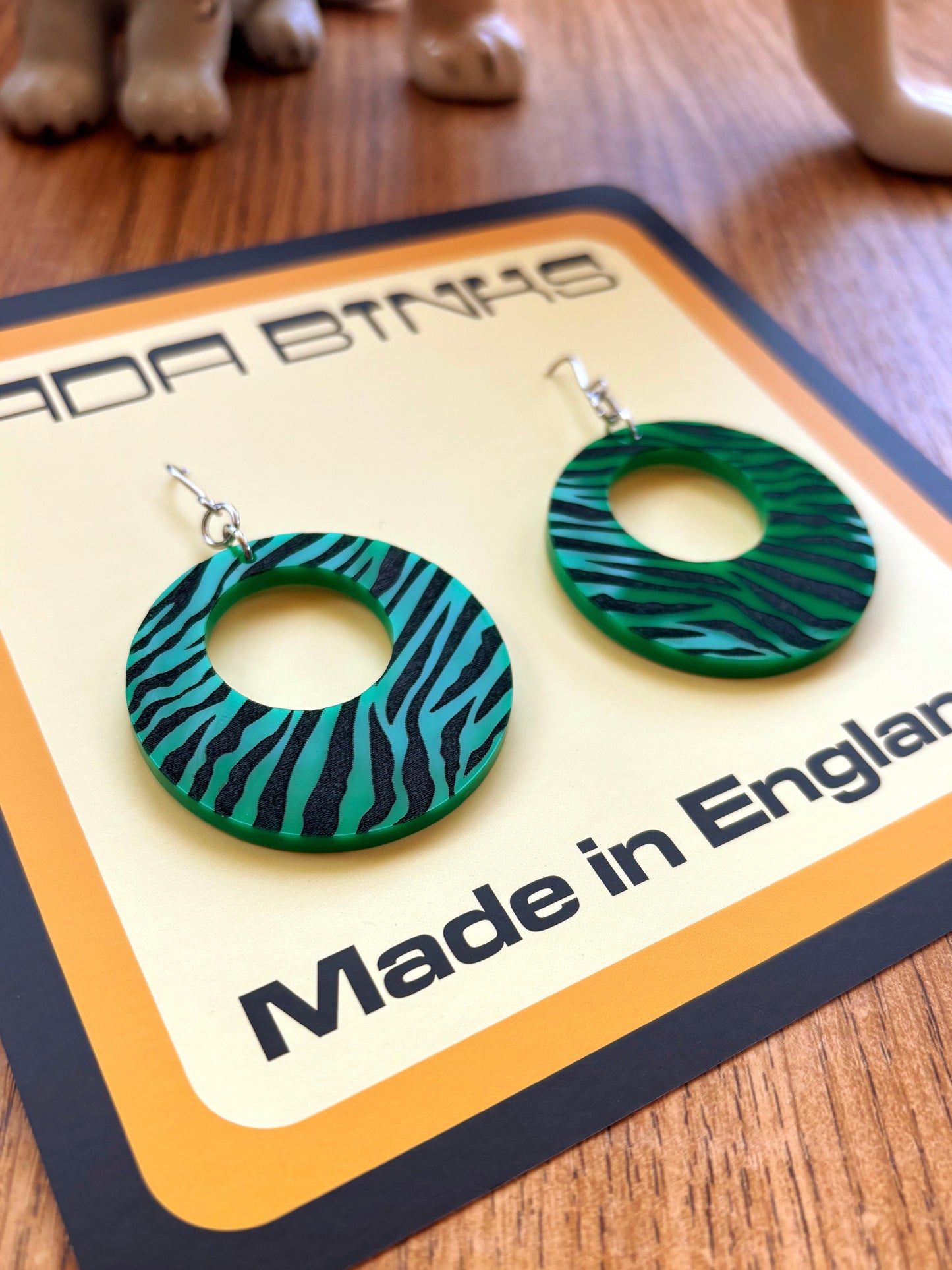 Teach Me Tiger Earrings