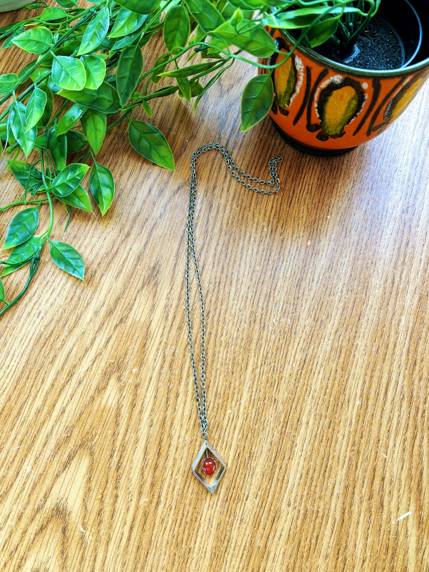 Vintage Carnelian Necklace