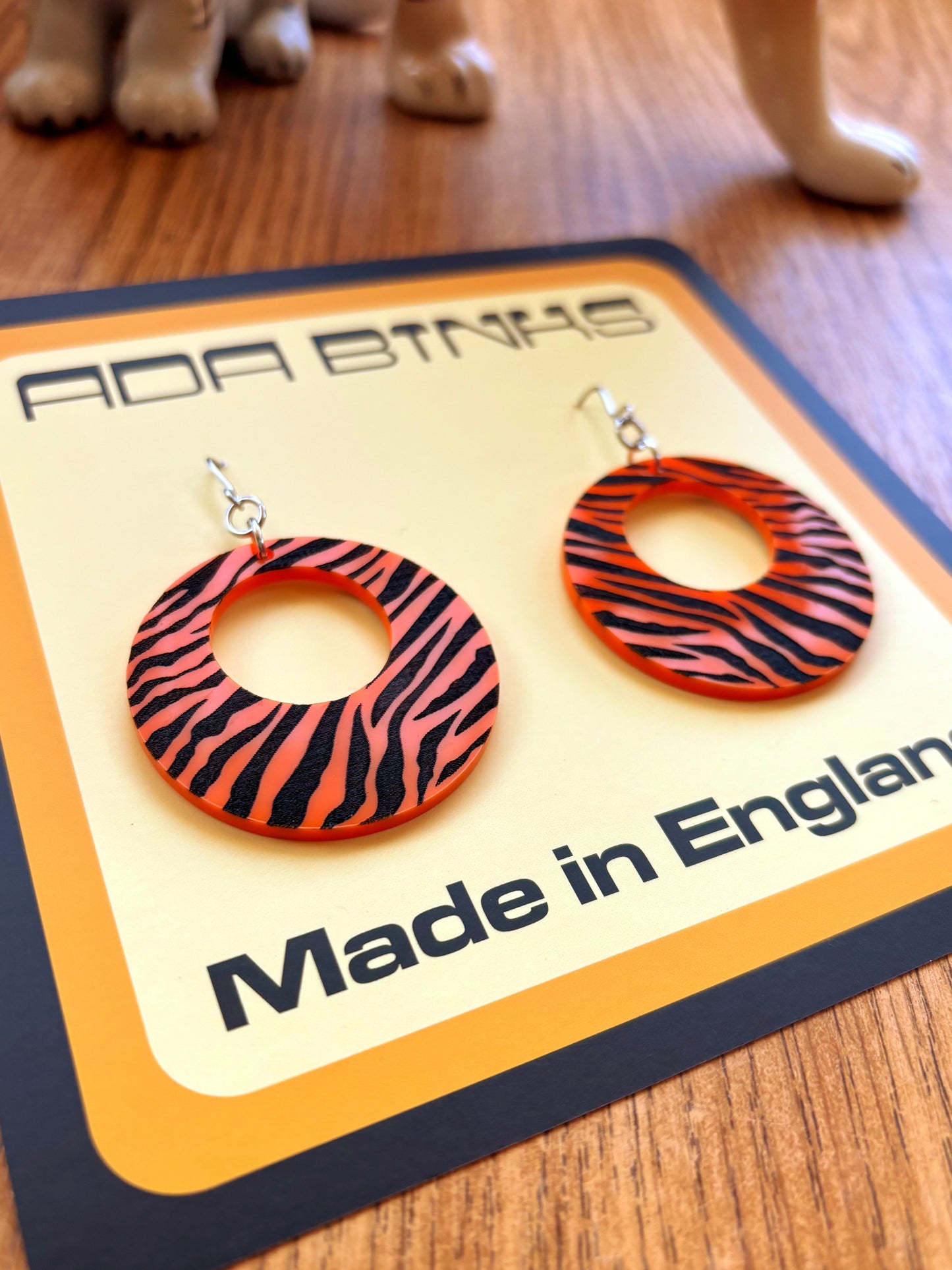 Teach Me Tiger Earrings