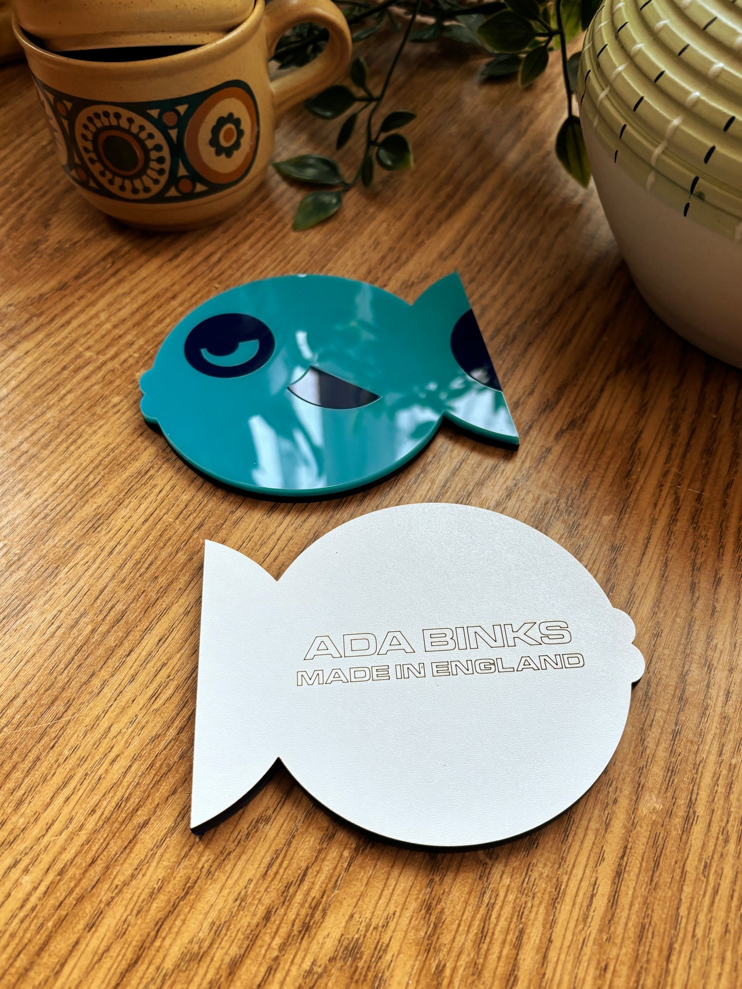 NEW Fish Face Coasters