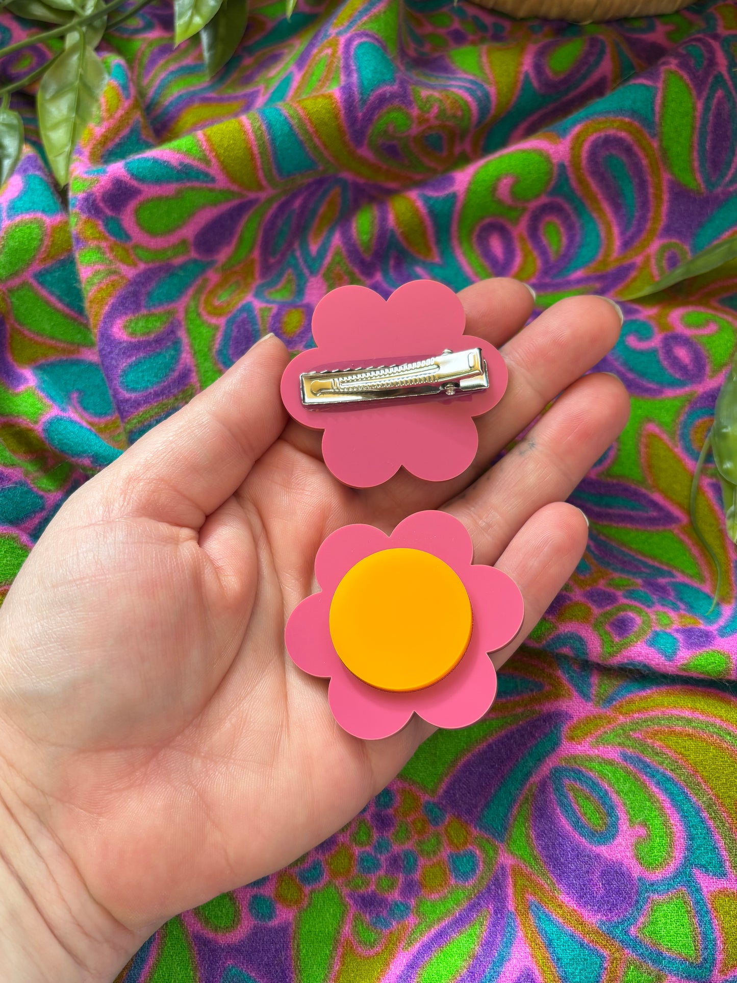 NEW Marjoram Small Hair Clips (Pair)