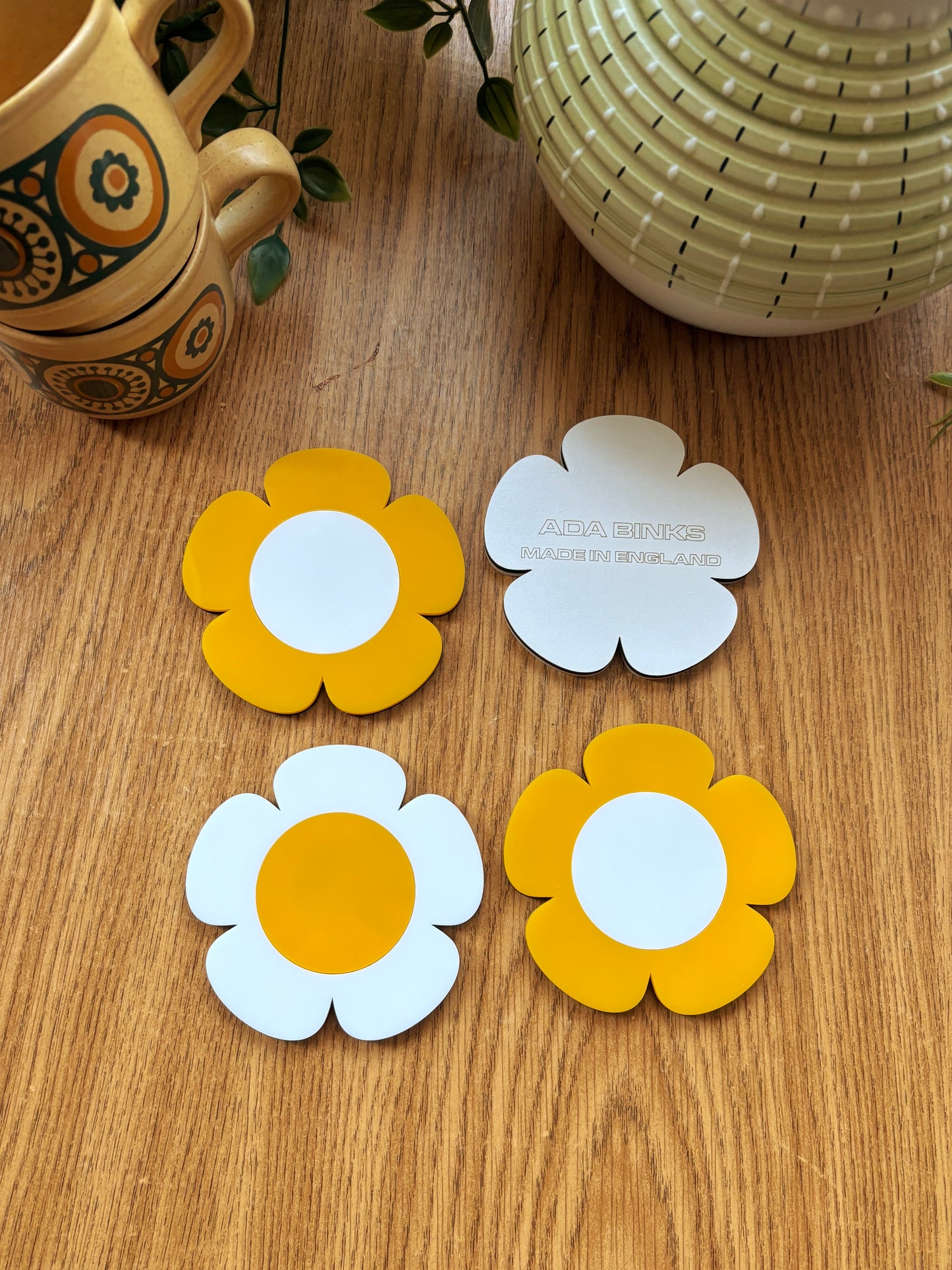 NEW Daphne Flower Coasters