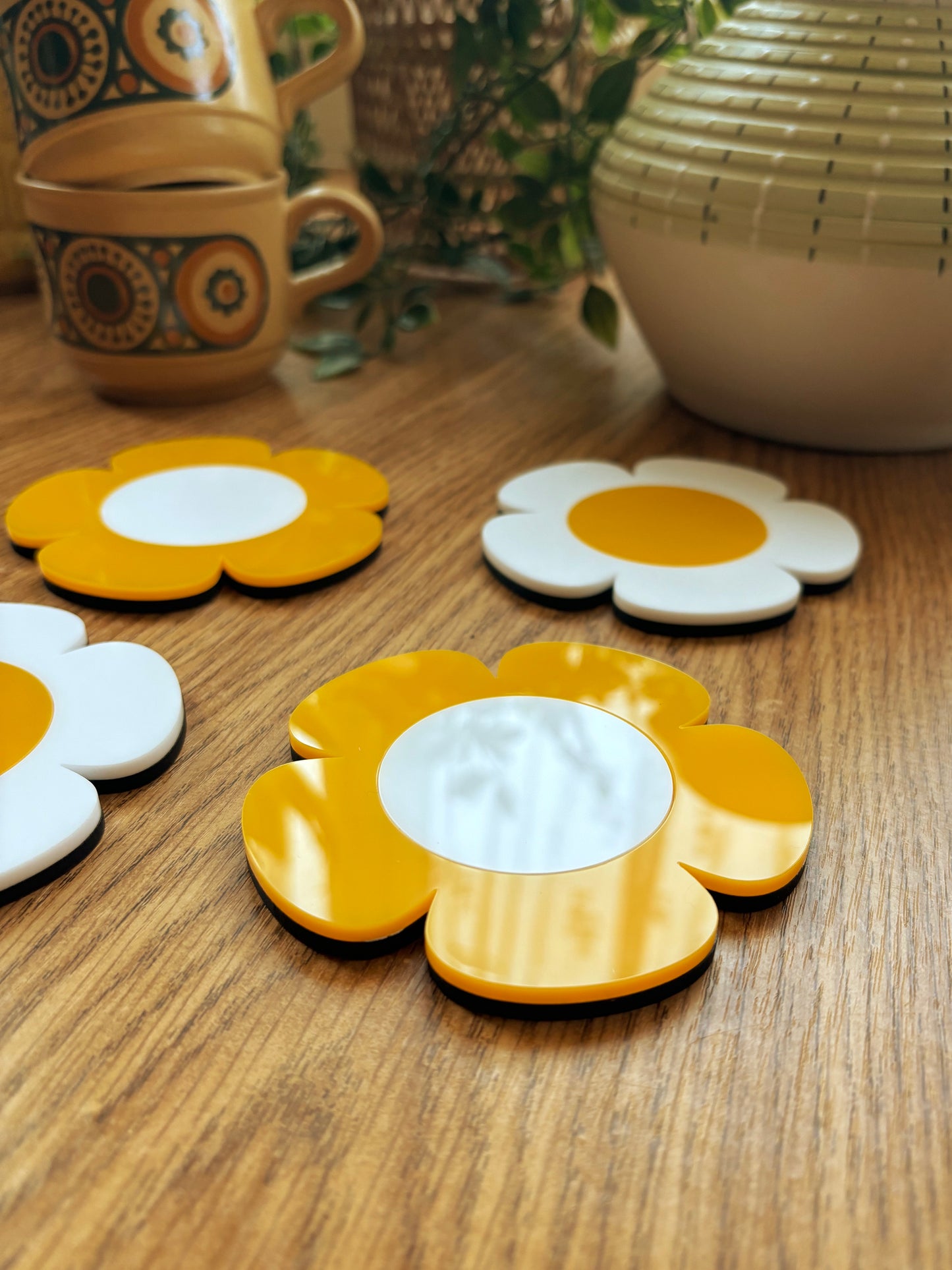 NEW Daphne Flower Coasters