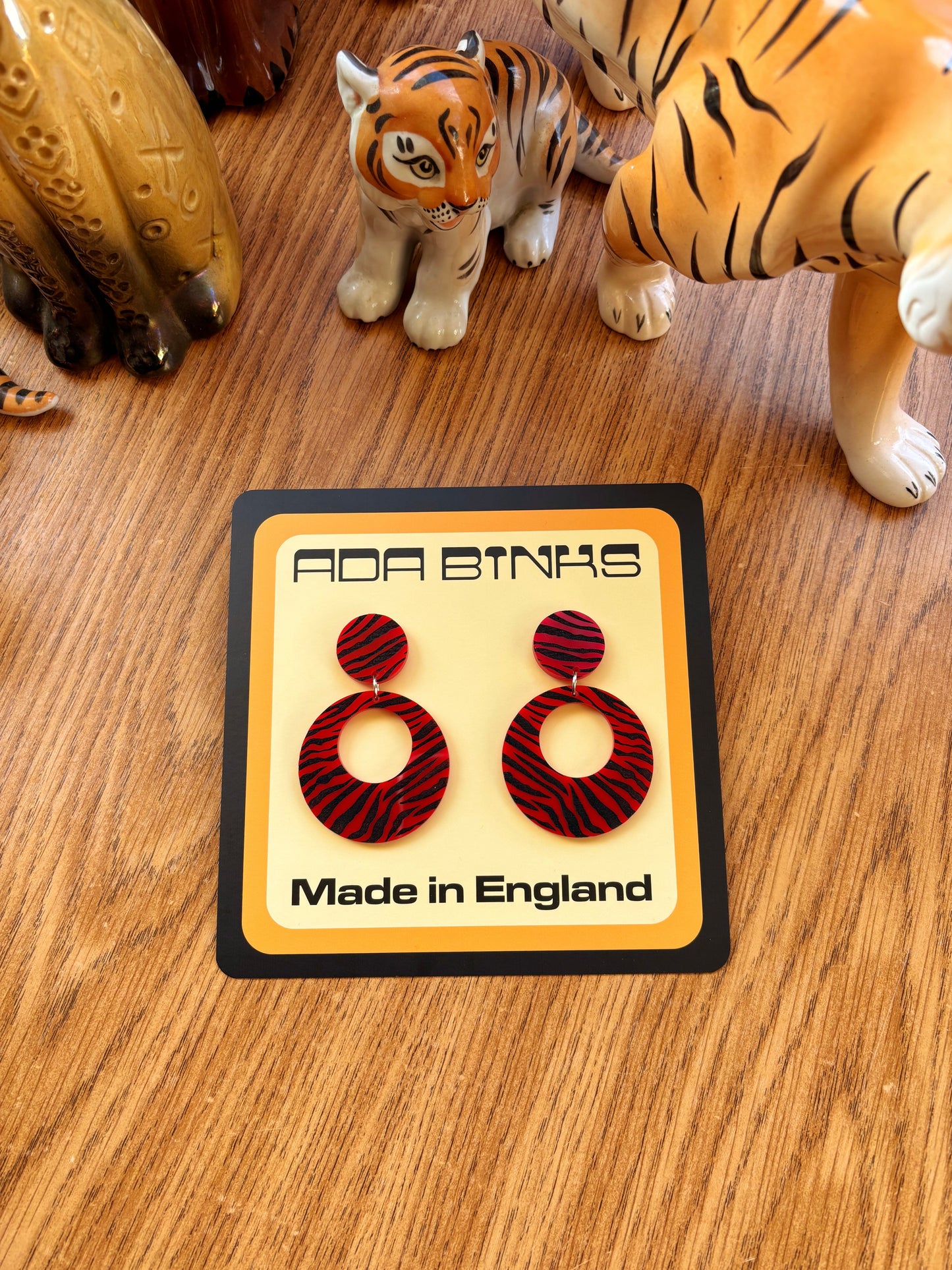 Teach Me Tiger Earrings