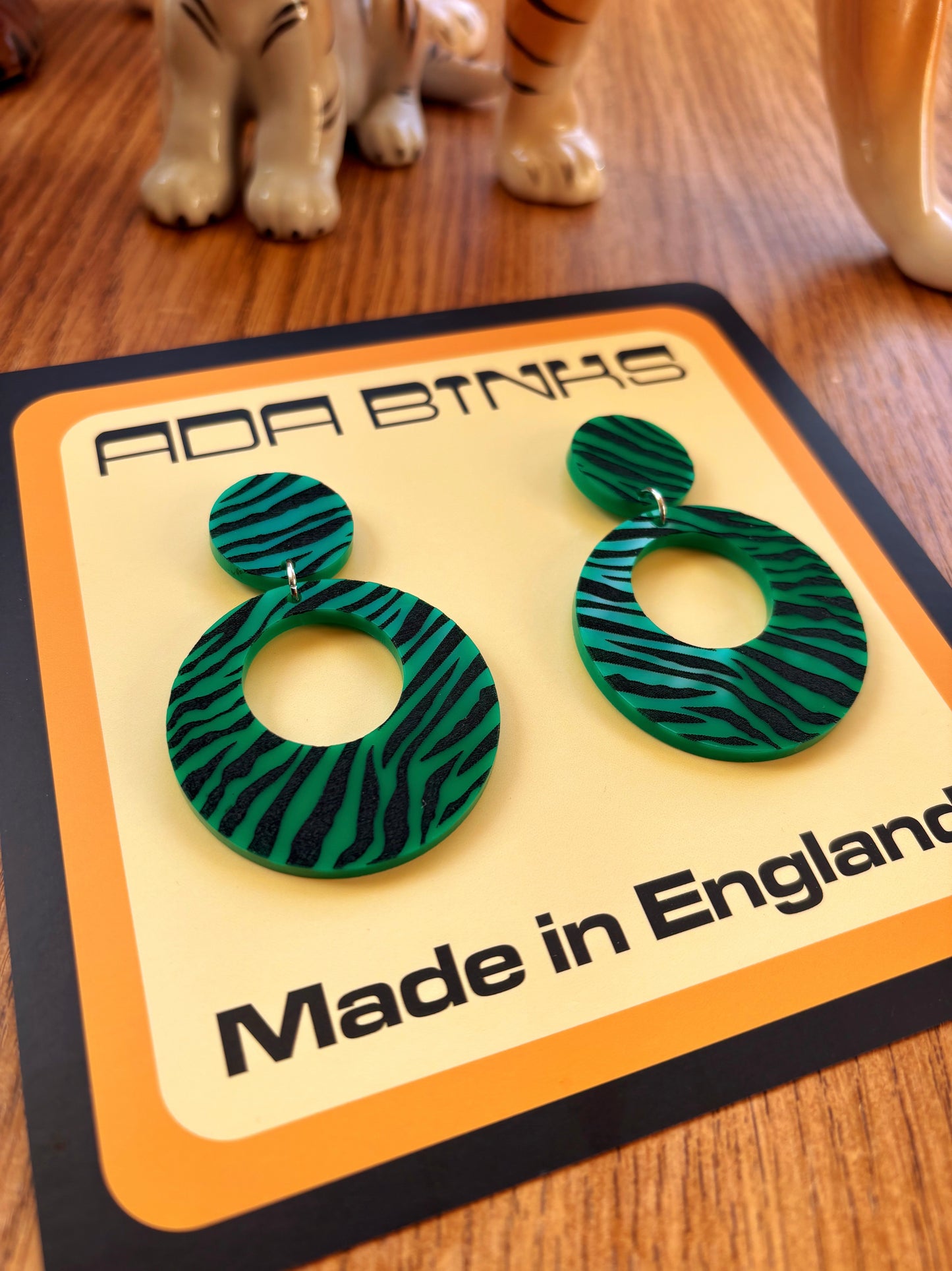 Teach Me Tiger Earrings
