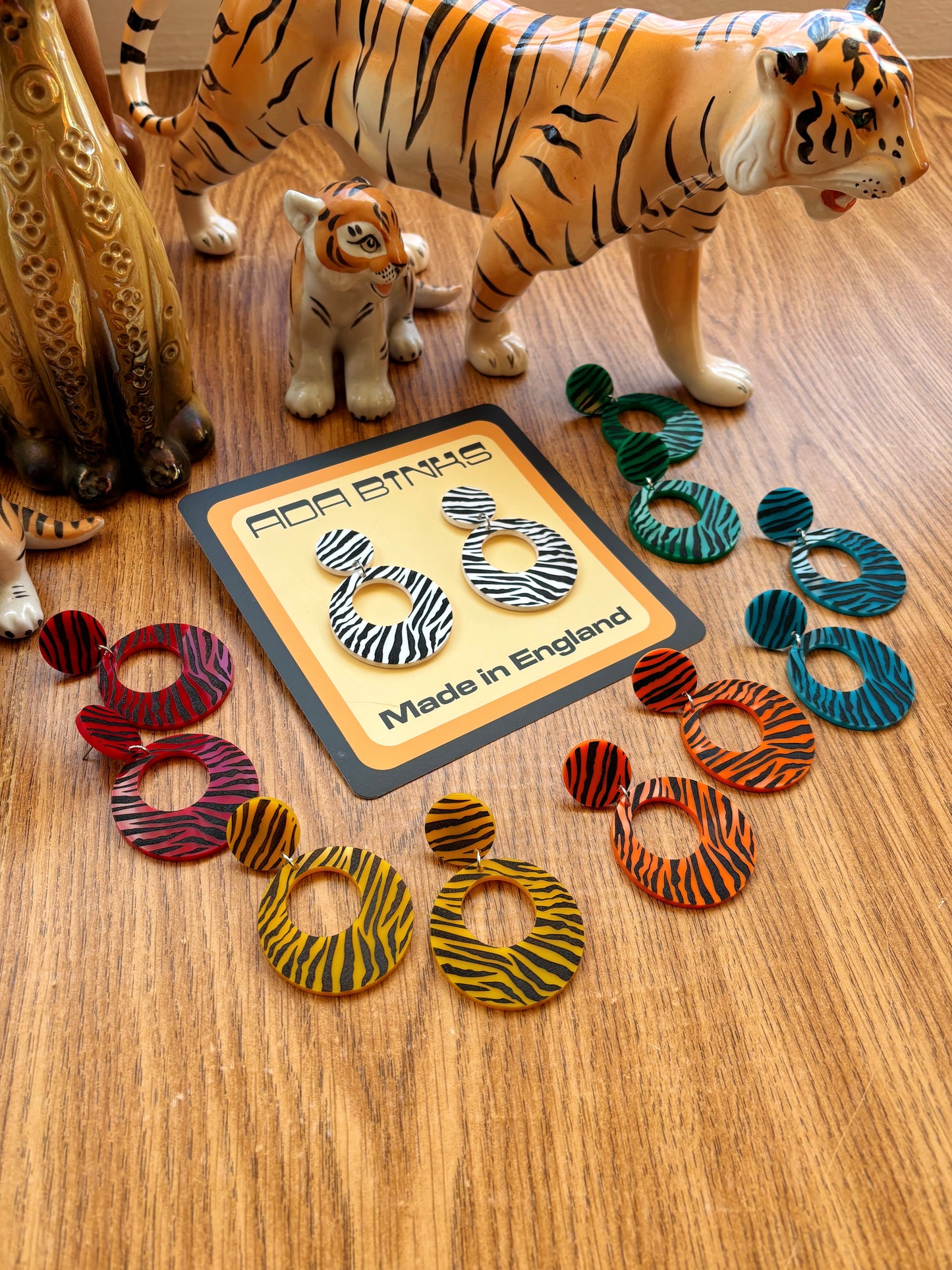 Teach Me Tiger Earrings