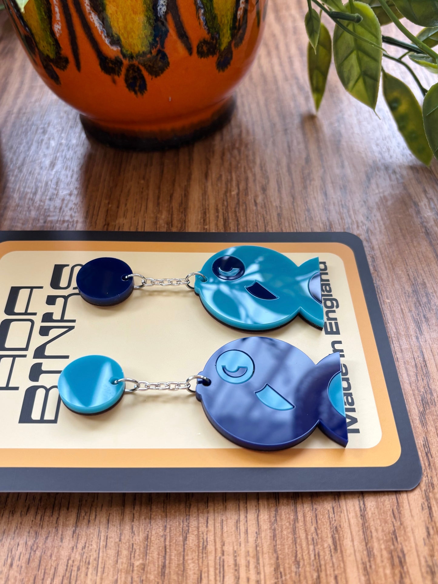 NEW Fish Face Earrings