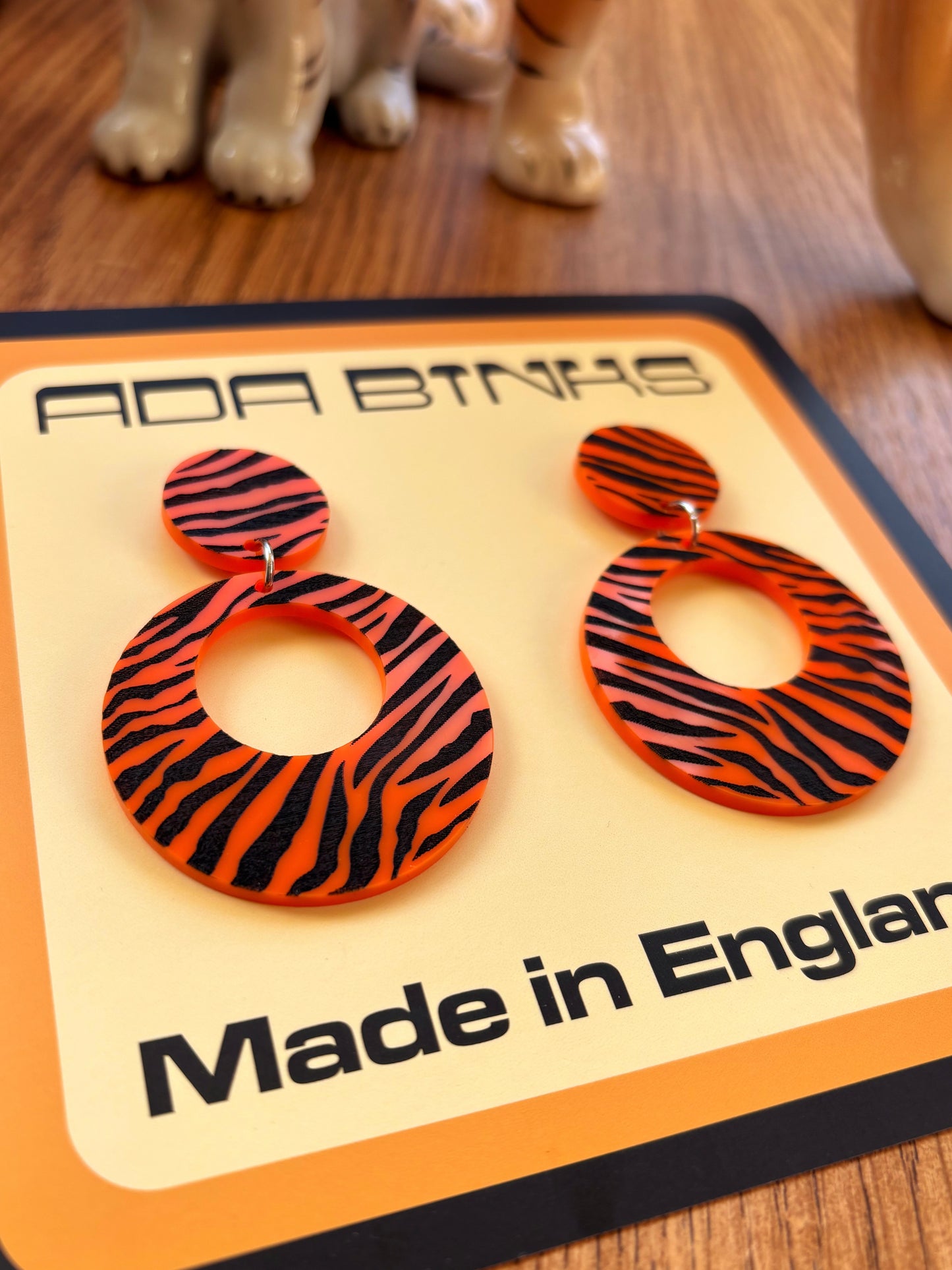 Teach Me Tiger Earrings