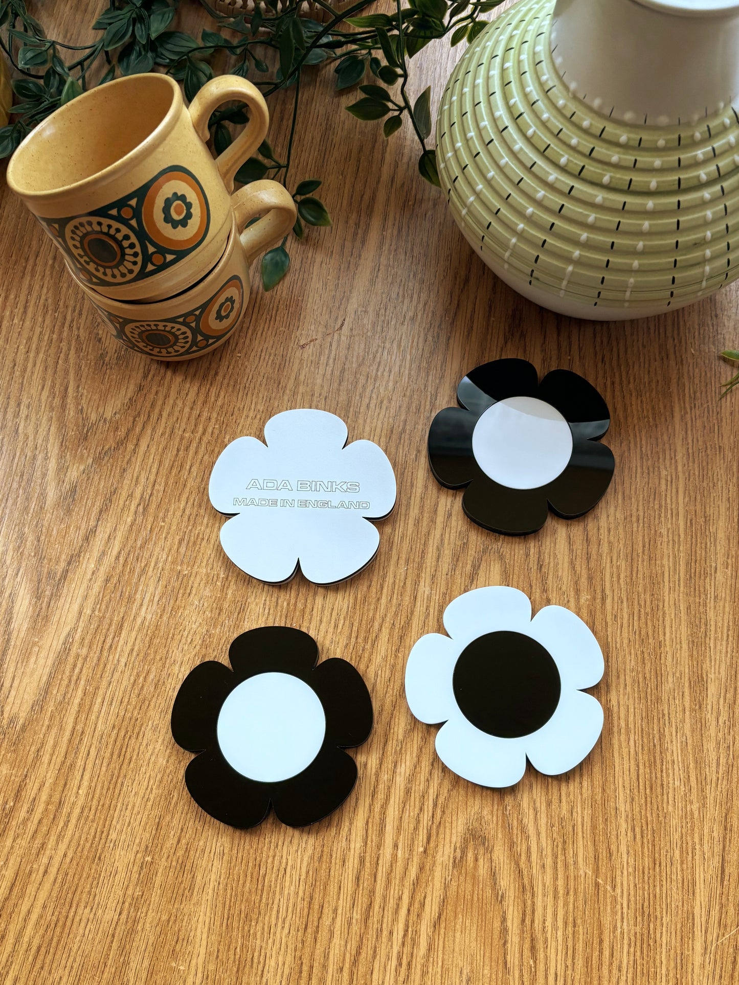 NEW Daphne Flower Coasters