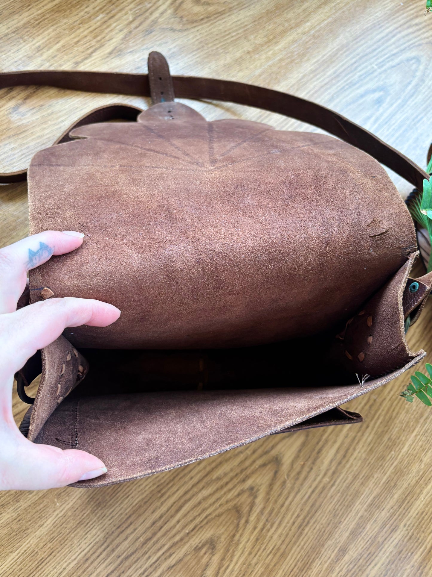 Vintage Leather Handbag