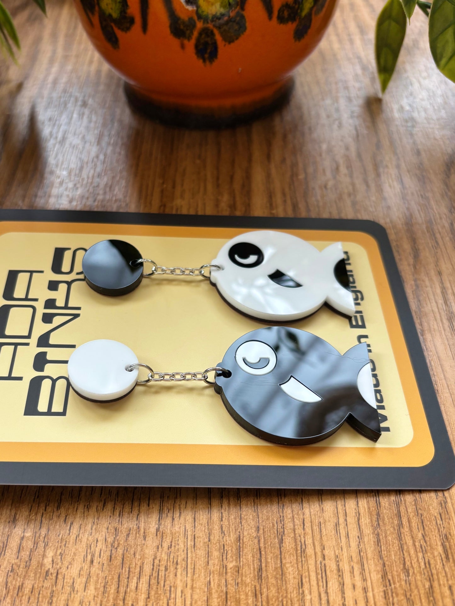 NEW Fish Face Earrings