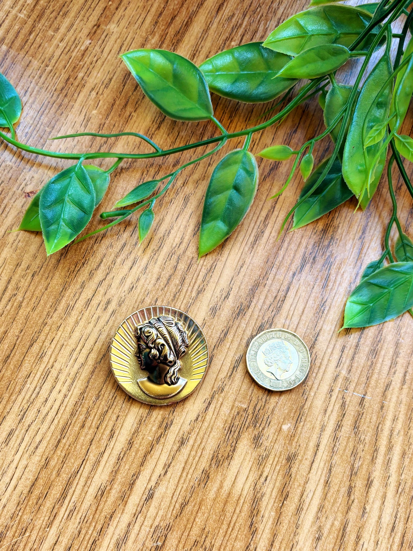 Vintage West German Scarf Clip