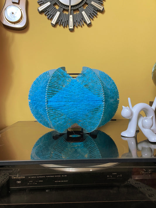 Medium Jupiter Lampshade- Duck Egg & Electric Blue (40mm fitting)