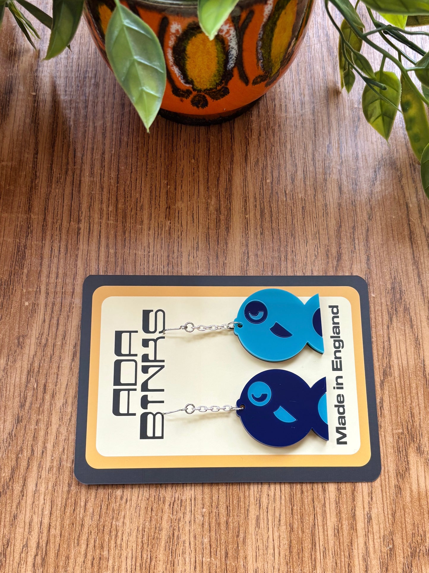 NEW Fish Face Earrings