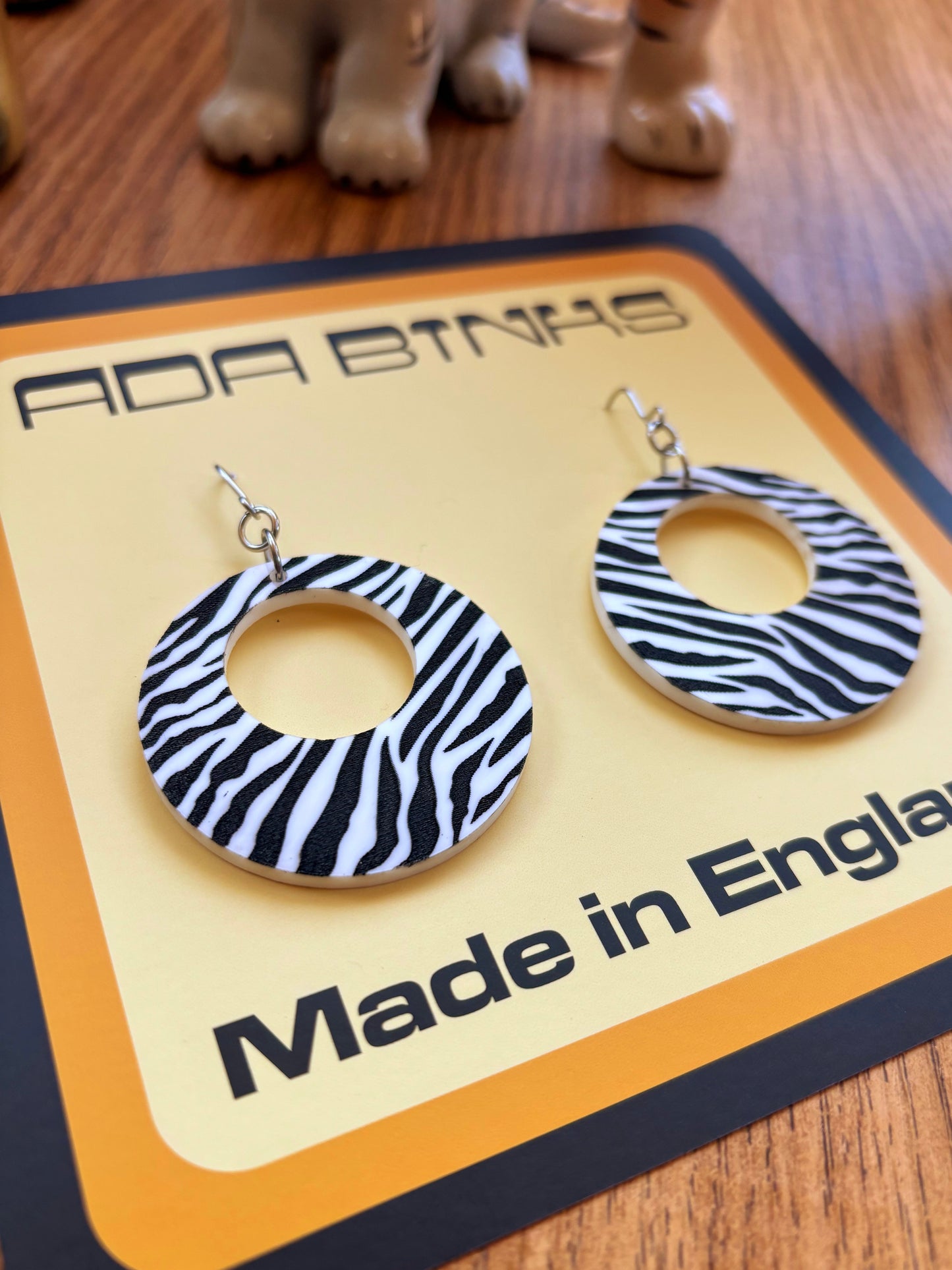 Teach Me Tiger Earrings