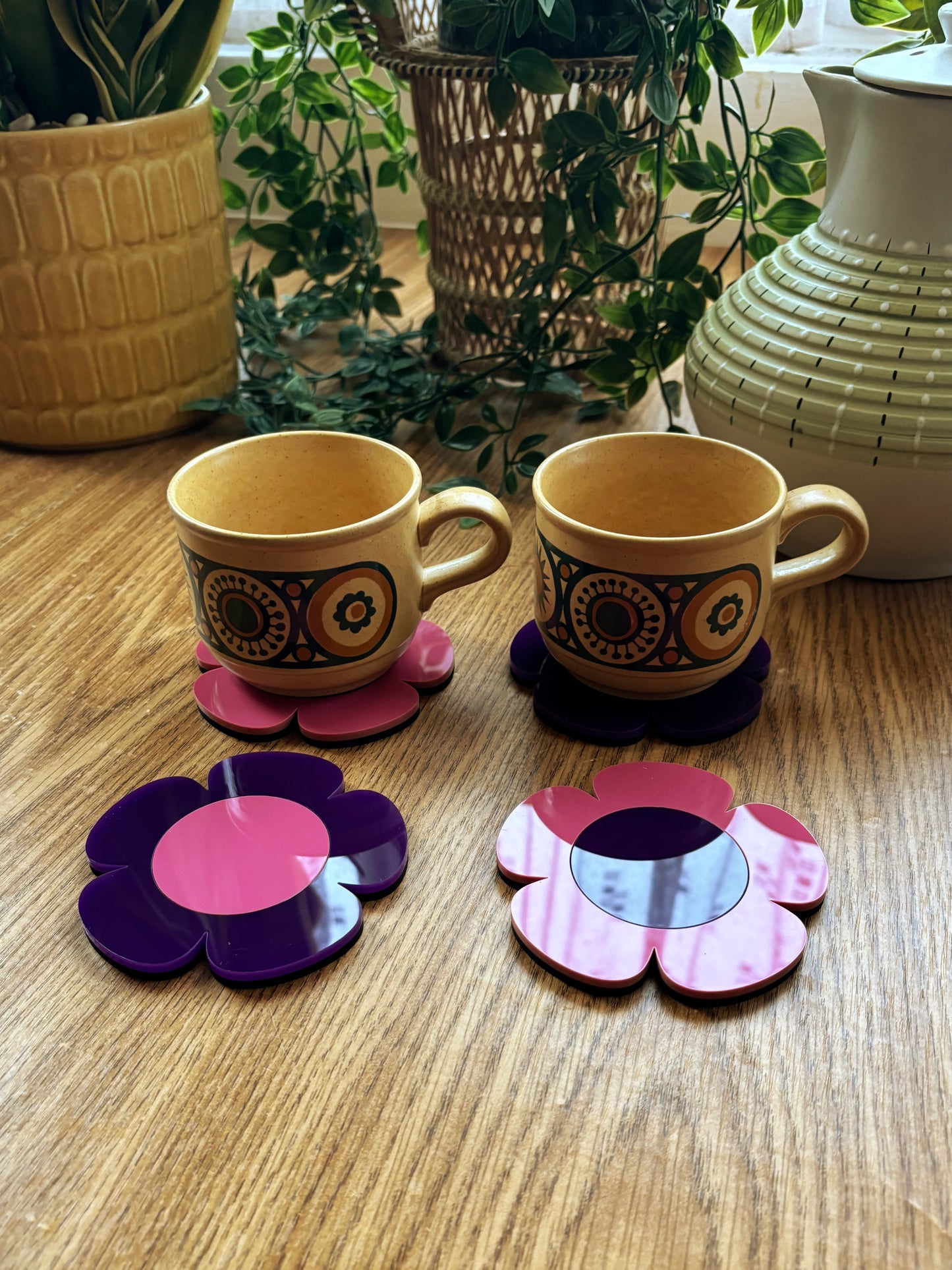 NEW Daphne Flower Coasters