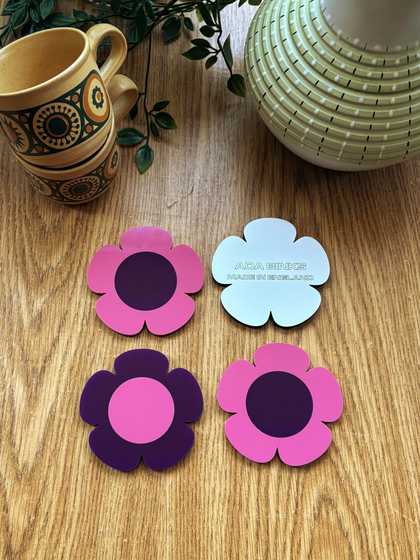 NEW Daphne Flower Coasters