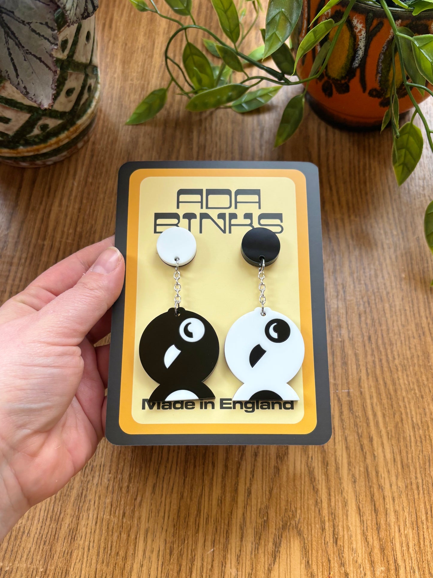 NEW Fish Face Earrings