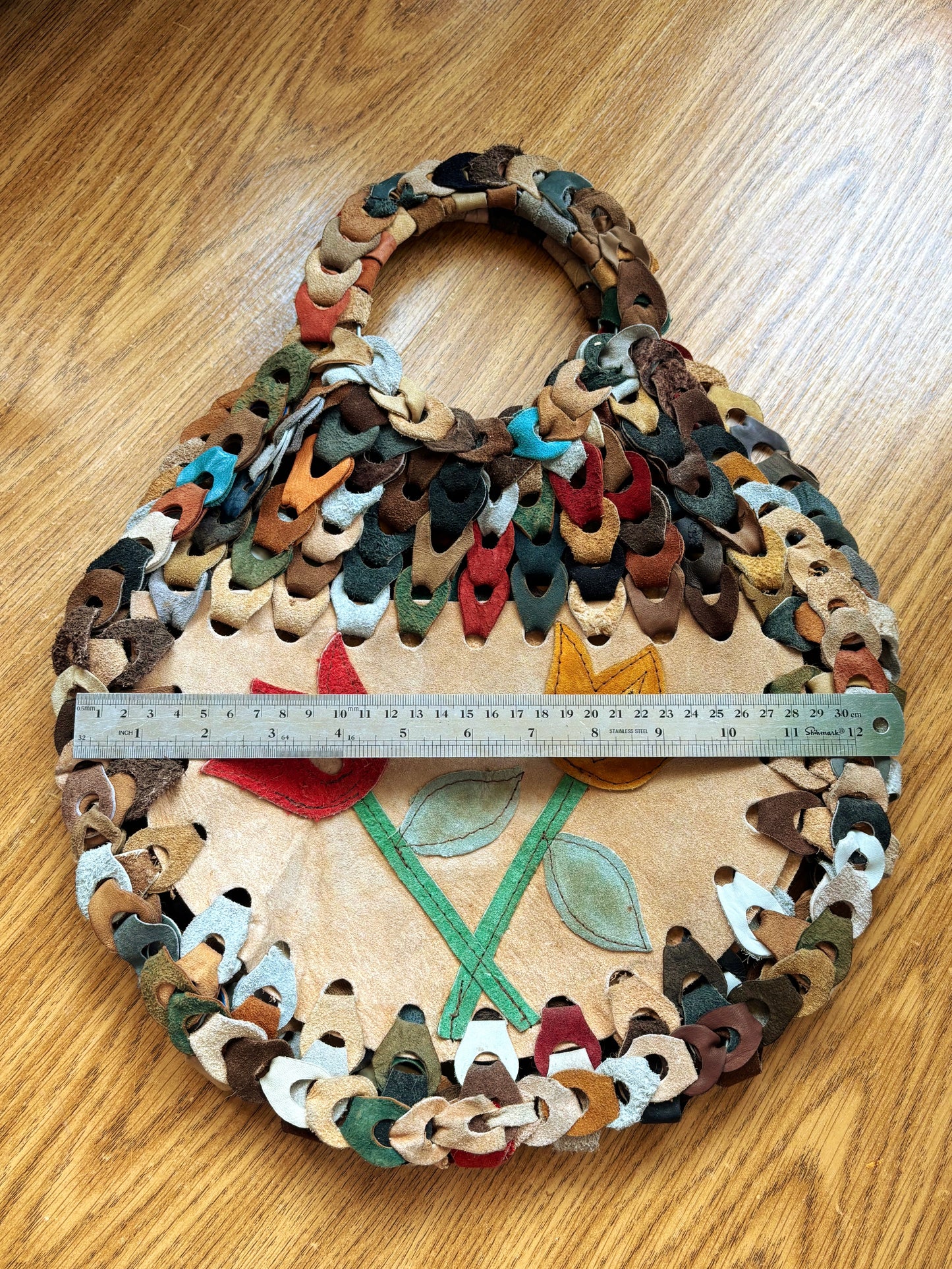 Fabulous Vintage Suede Handbag