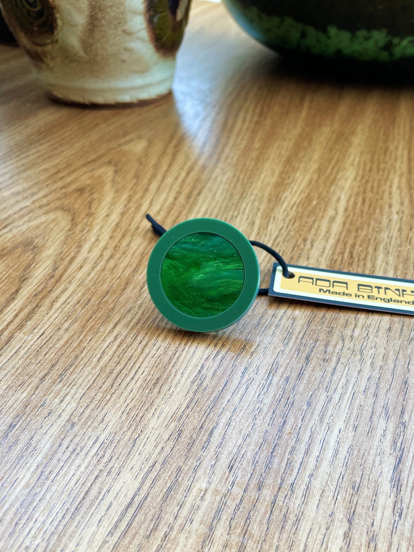 green perspex ring