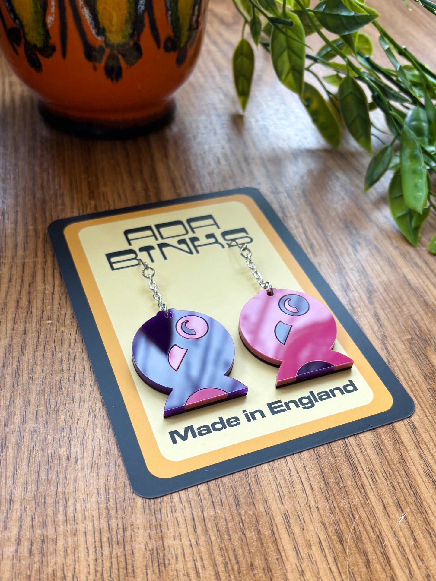 NEW Fish Face Earrings