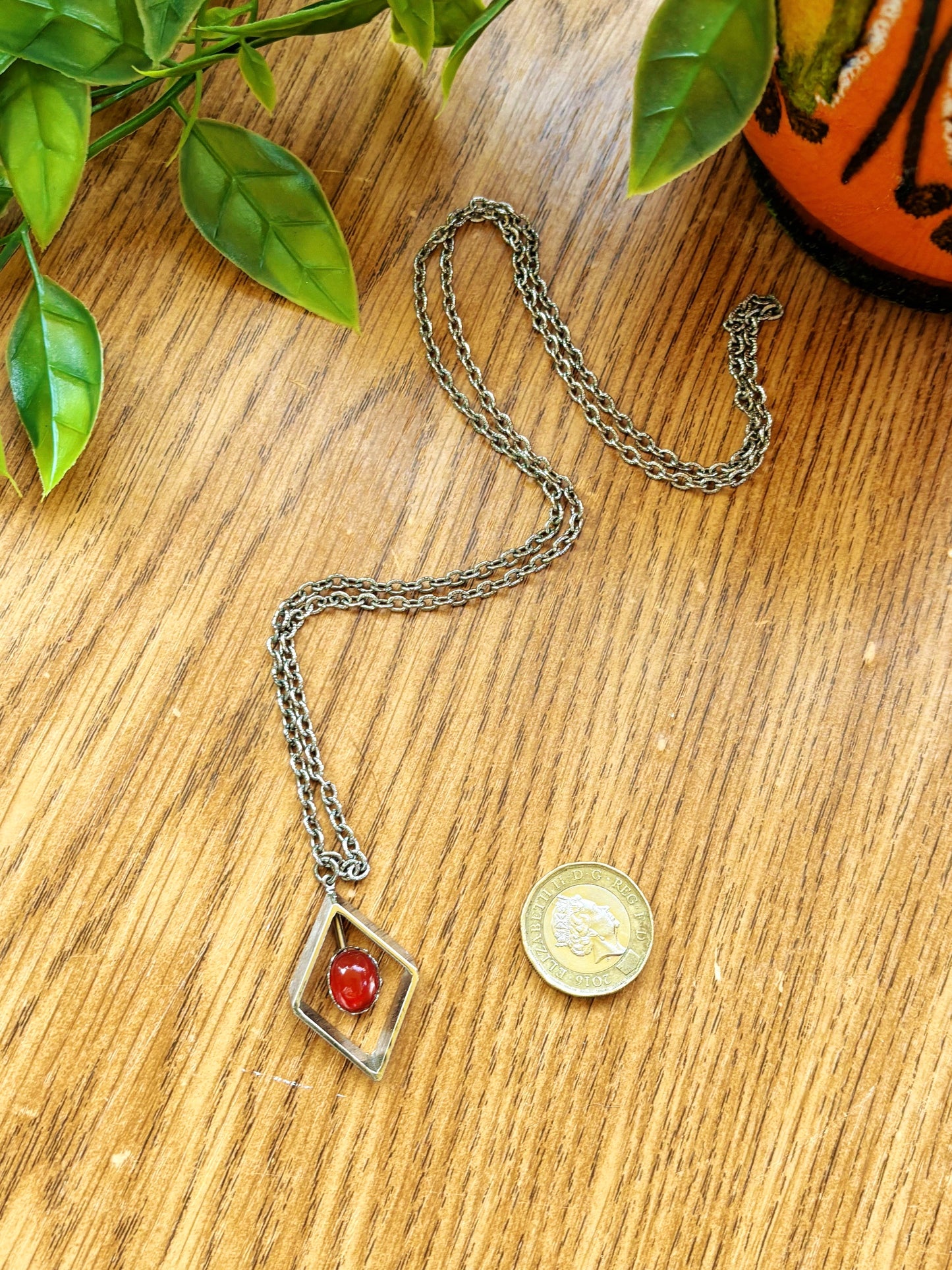 Vintage Carnelian Necklace